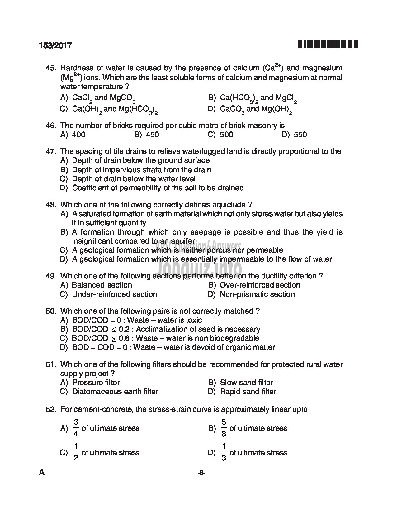 Kerala PSC Question Paper - ASSISTANT KANNADA KNOWING KERALA PUBLIC SERVICE COMMISSION QUESTION PAPER-8