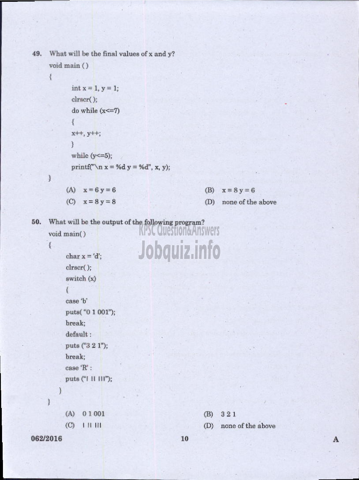 Kerala PSC Question Paper - ASSISTANT PROFESSOR IN ELECTRONICS AND COMMUNICATION ENGINEERING TECHNICAL EDUCATION ENGINEERING COLLEGES-8