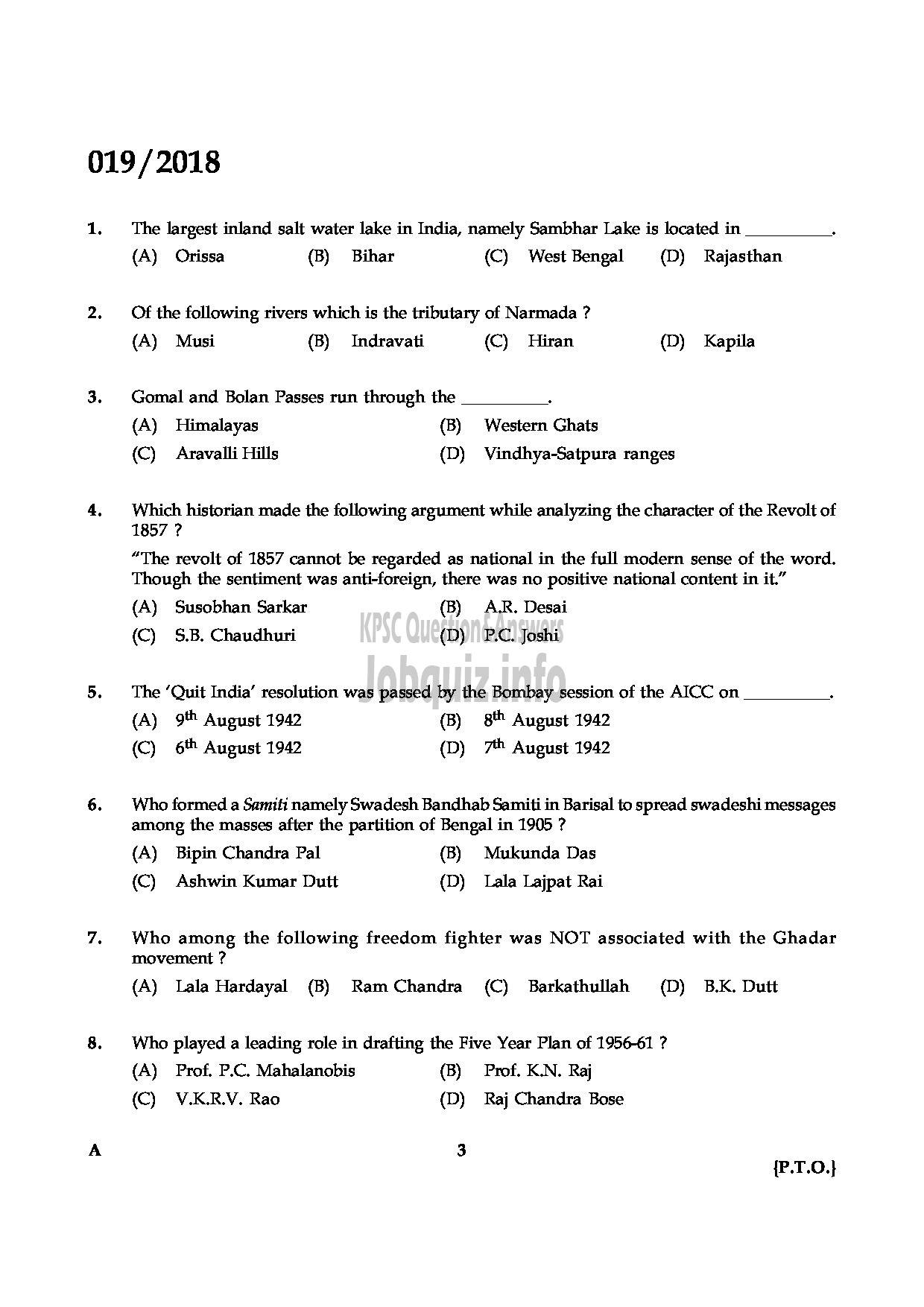 Kerala PSC Question Paper - ASSISTANT PROFESSOR IN NUCLEAR MEDICINE MEDICAL EDUCATION-3