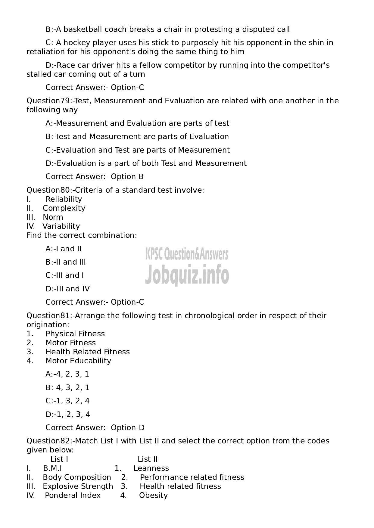 Kerala PSC Question Paper - Additional Director-17