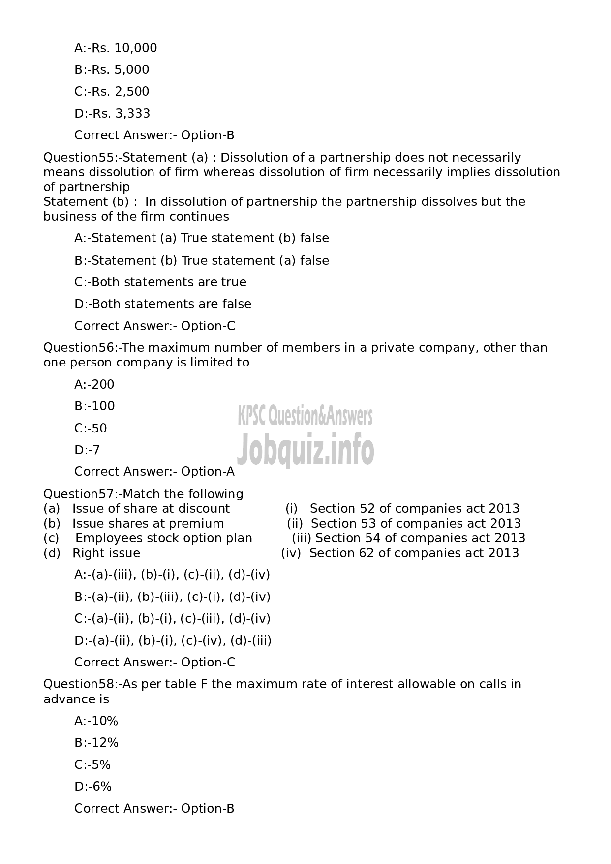 Kerala PSC Question Paper - Assistant Accounts Officer-14