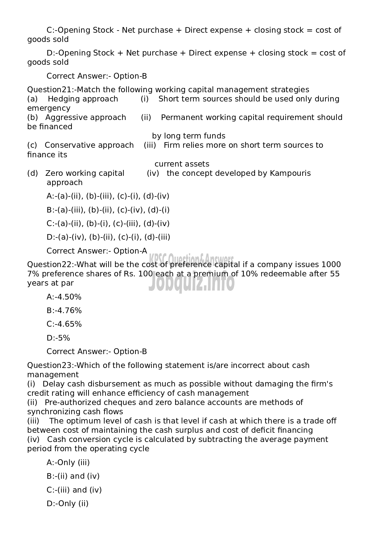 Kerala PSC Question Paper - Assistant Accounts Officer-6