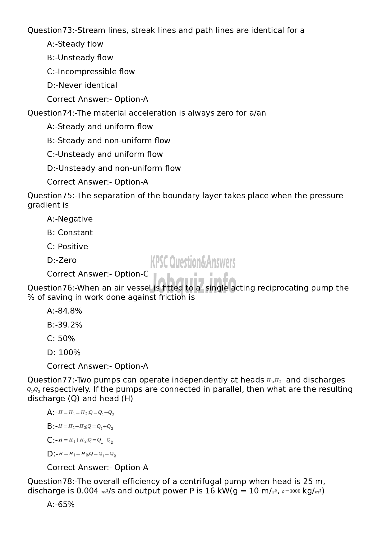 Kerala PSC Question Paper - Assistant Engineer (Agriculture) - Agriculture Development and Farmers Welfare-15