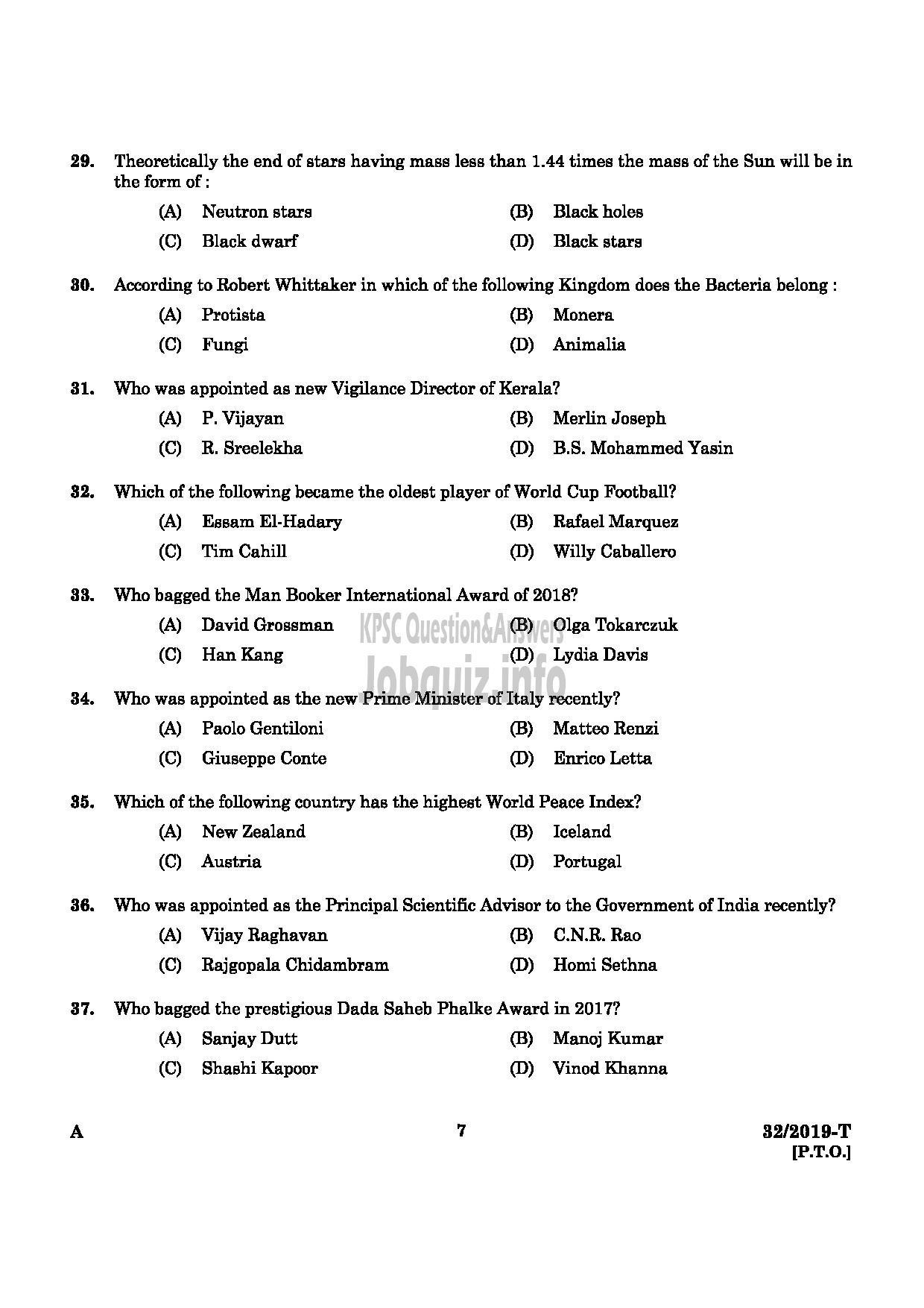 Kerala PSC Question Paper - Assistant Gr II (Direct & By Transfer) Kerala State Housing Board English / Tamil -5