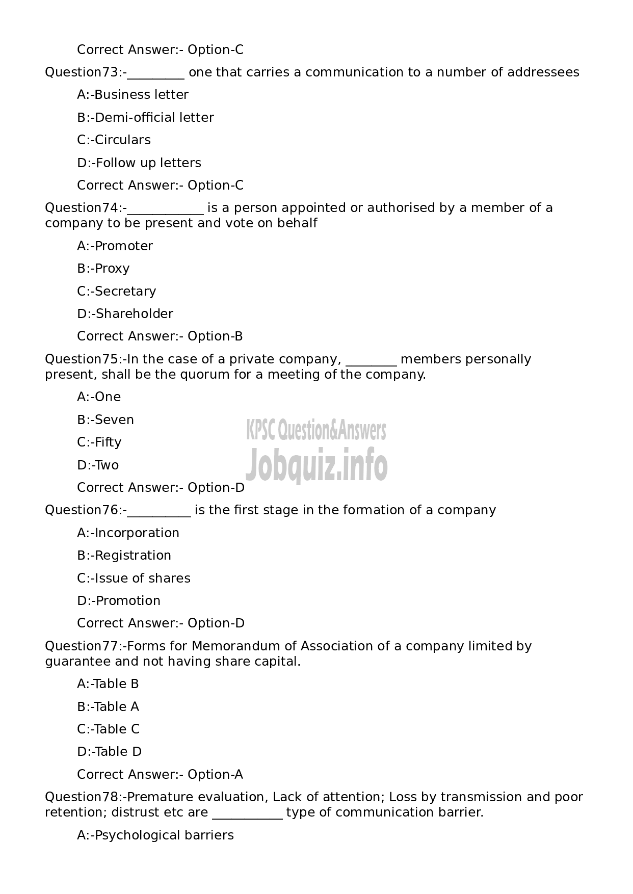 Kerala PSC Question Paper - Assistant Instructor in Government Commercial Institutes (NCA- SIUC Nadar)-16