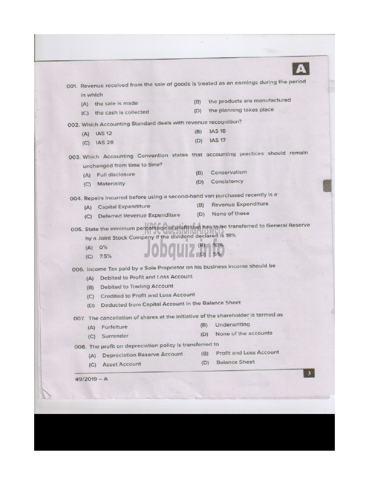 Kerala PSC Question Paper - Assistant Kerala Financial Corporation English -2