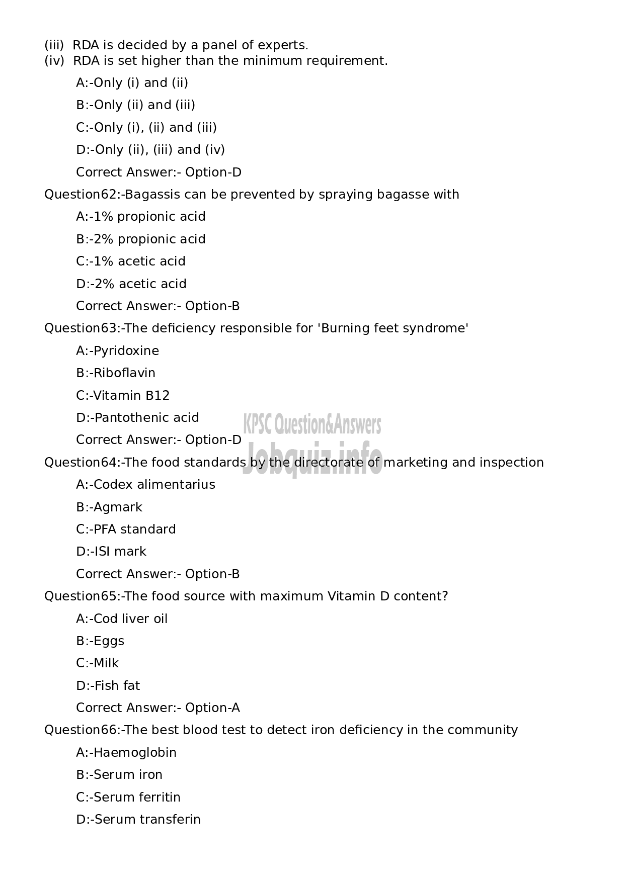 Kerala PSC Question Paper - Assistant Professor Community Medicine (Social and Preventive Medicine)-13