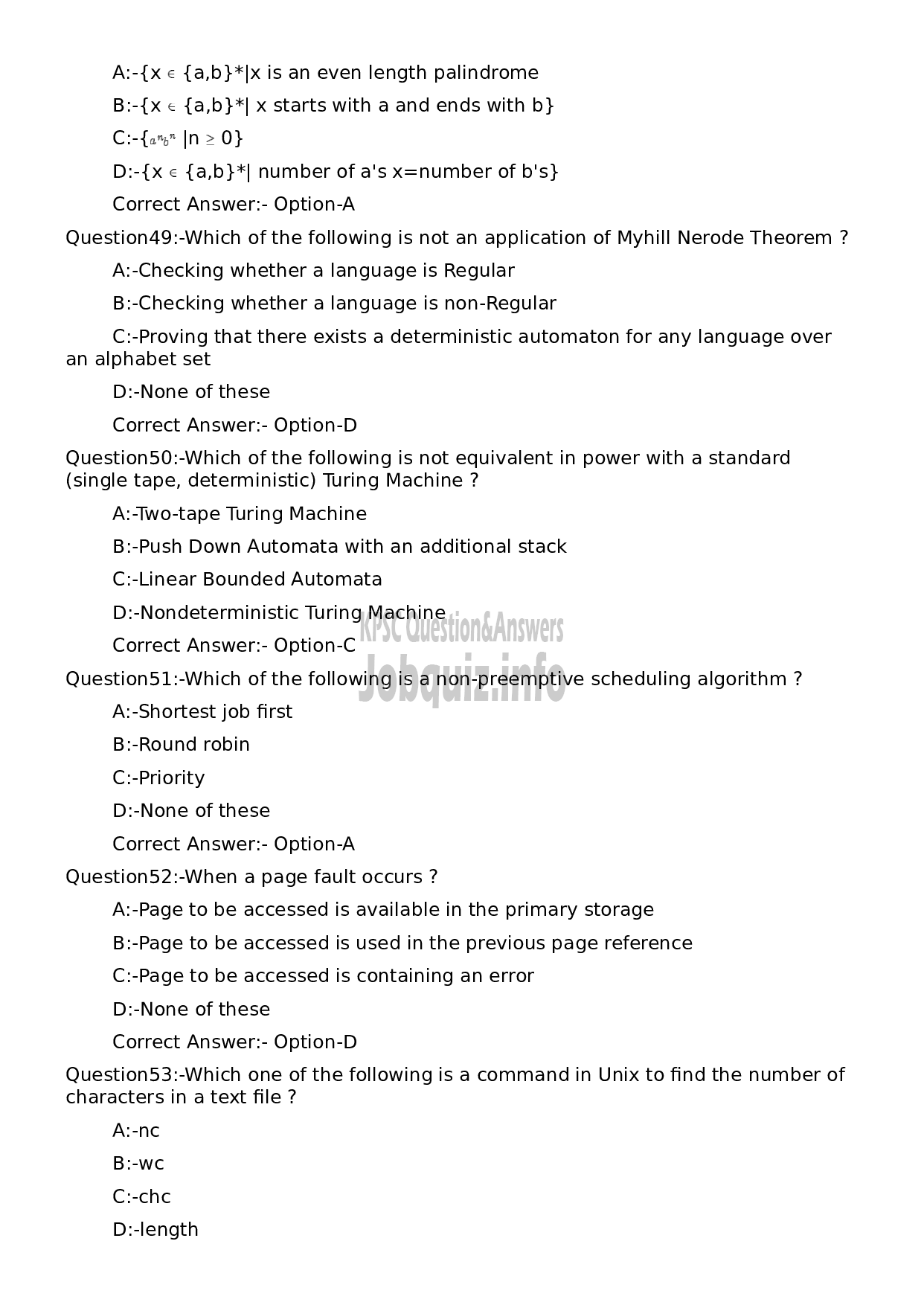 Assistant Professor In Information Technology Page 10 Kerala PSC 