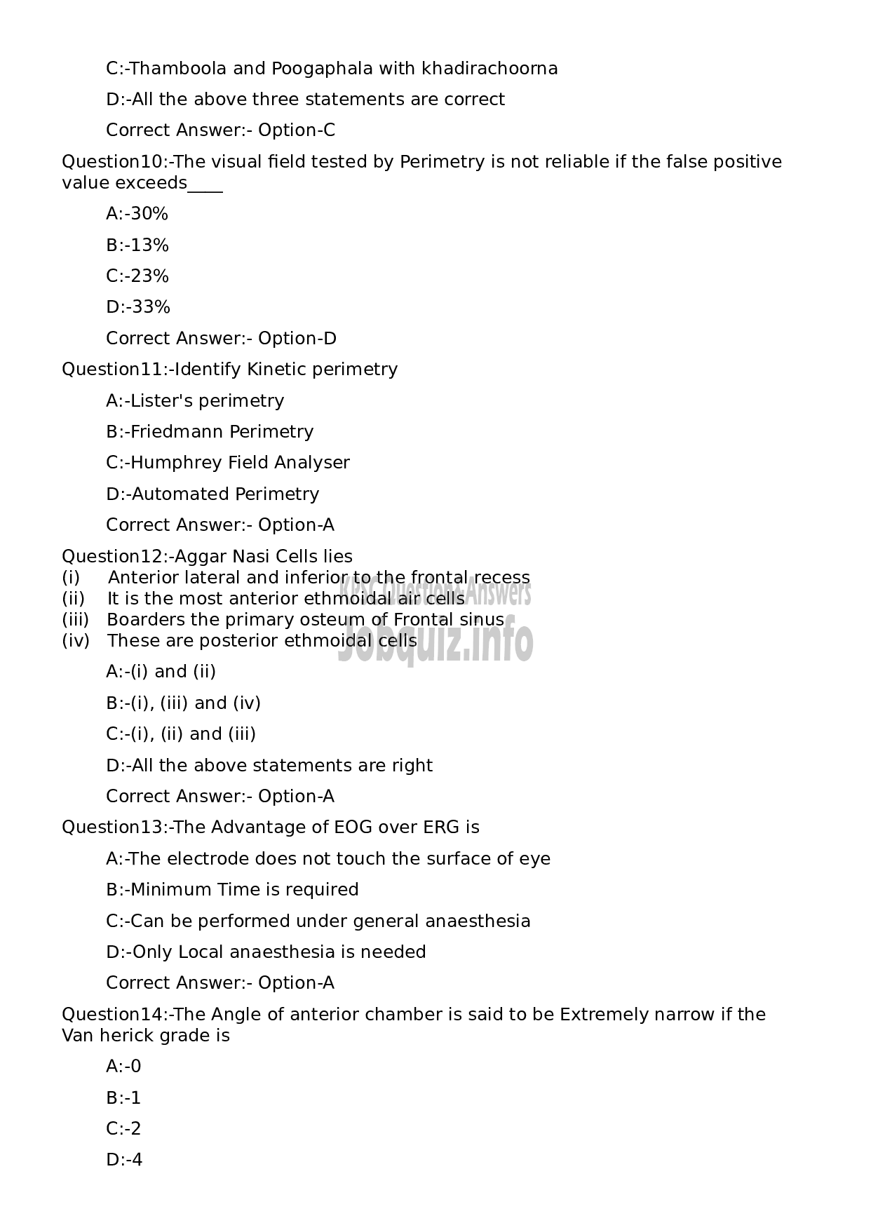 Kerala PSC Question Paper - Assistant Professor in Shalakya Tantra-3