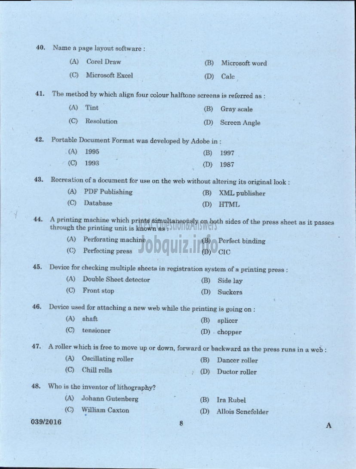 Kerala PSC Question Paper - BINDER GR II PRINTING-6