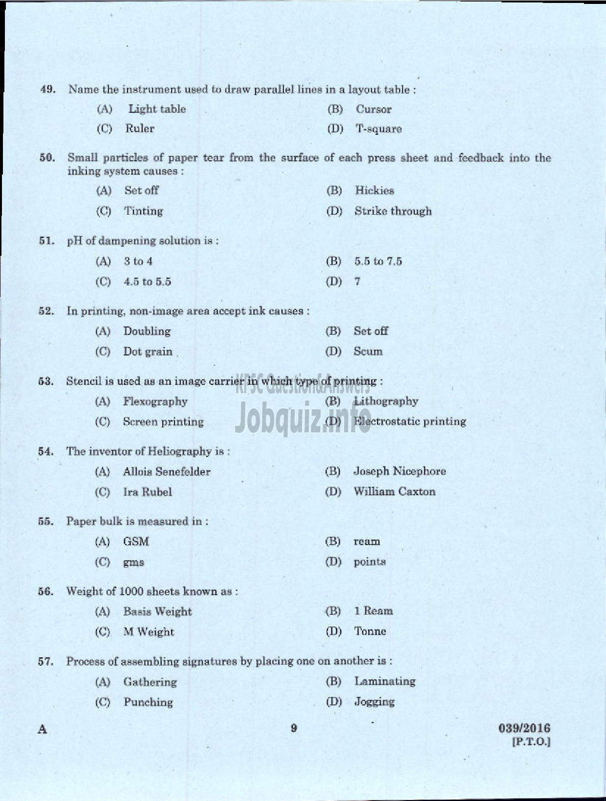 Kerala PSC Question Paper - BINDER GR II PRINTING-7