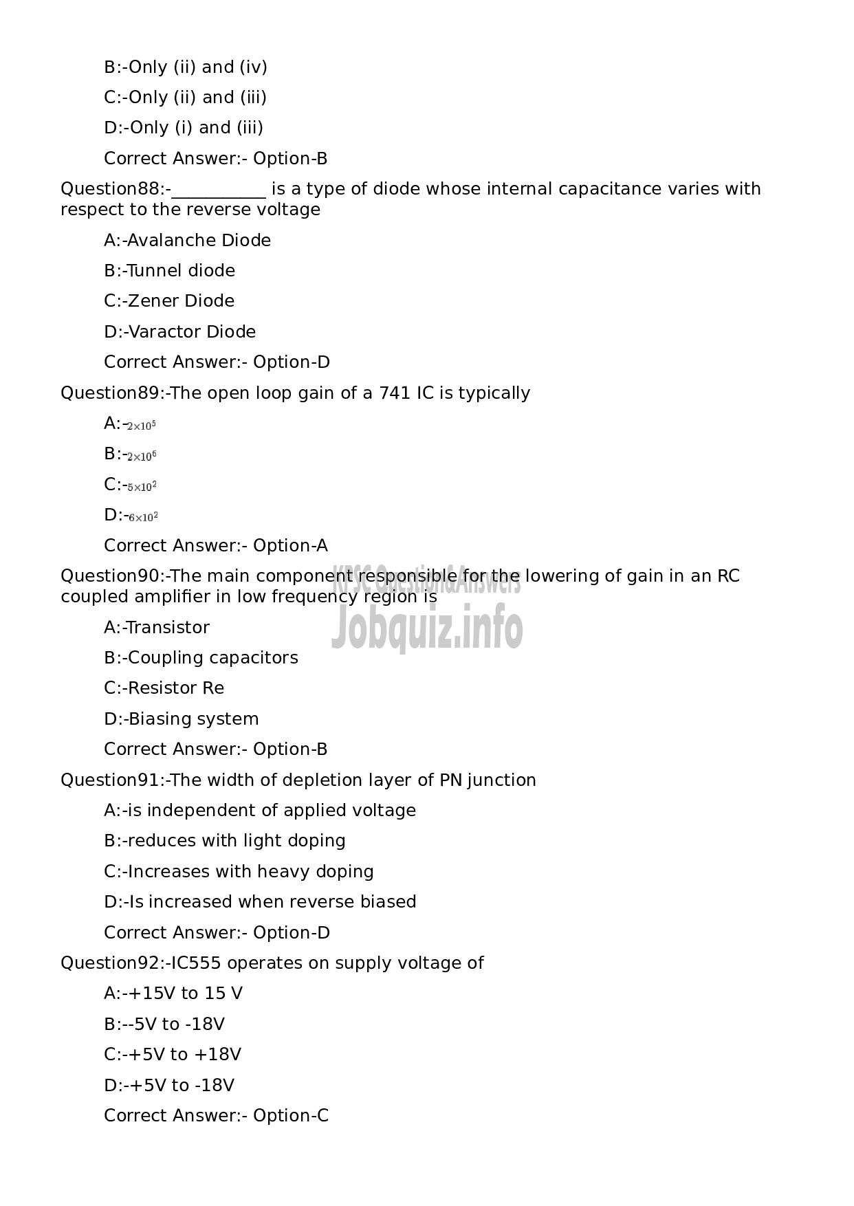 Kerala PSC Question Paper - CSR Technician Grade II/ Sterilisation Technician Grade II-17