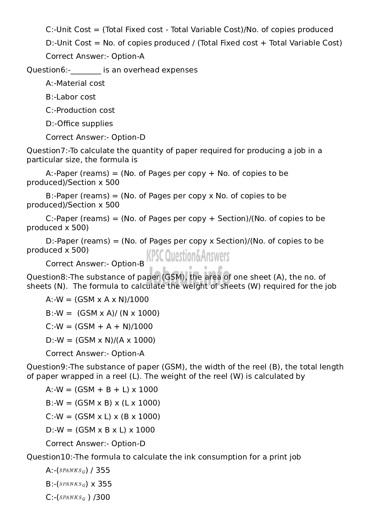 Kerala PSC Question Paper - Computer Grade II-2