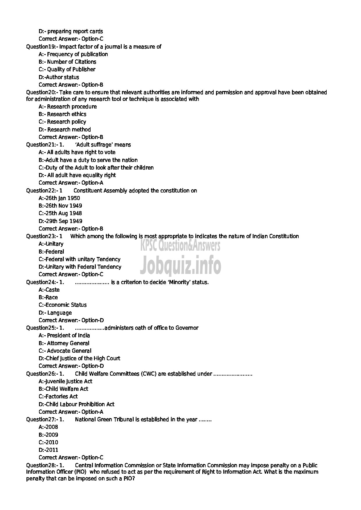 Kerala PSC Question Paper - HIGHER SECONDARY SCHOOL TEACHER SENIOR ENGLISH NCA ST KHSE-3