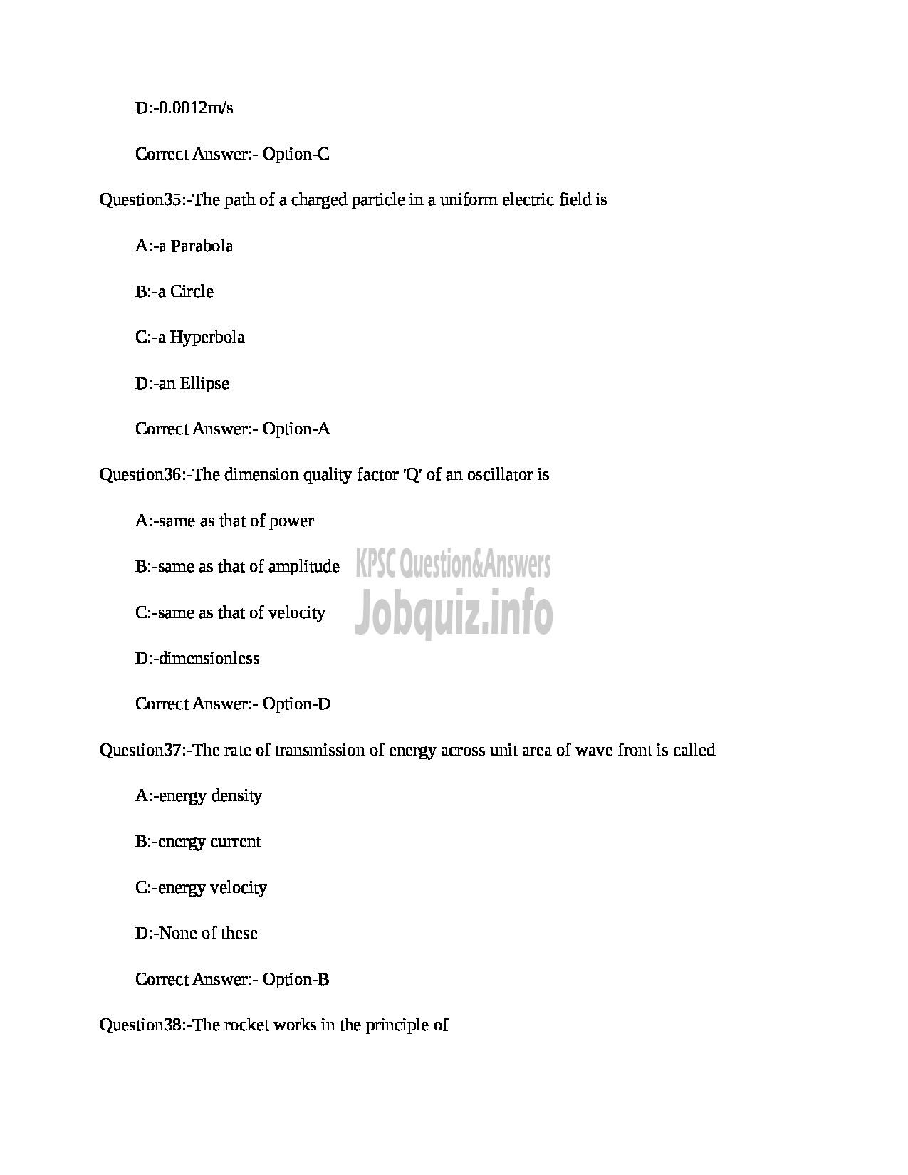 Kerala PSC Question Paper - HSA Physical Science (Malayalam Medium) NCA Education Department-12