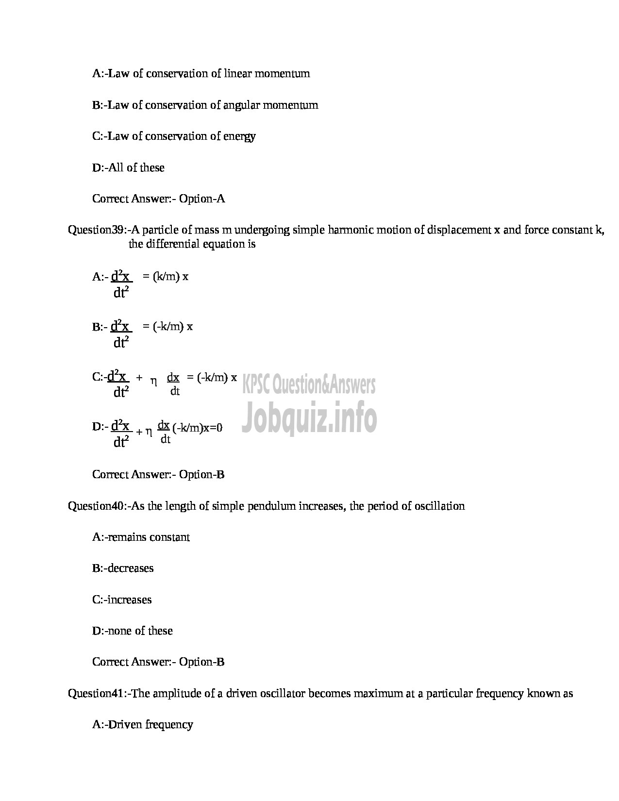 Kerala PSC Question Paper - HSA Physical Science (Malayalam Medium) NCA Education Department-13