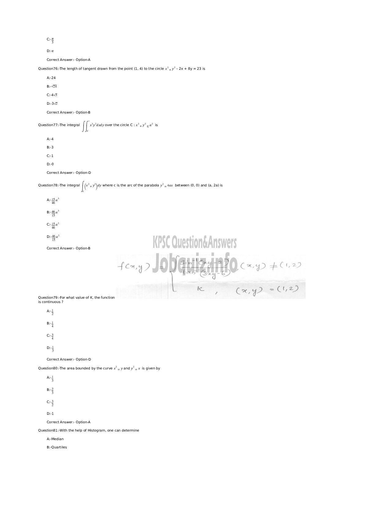 Kerala PSC Question Paper - Head Master (High School) / Assistant Educational Officer (SR for ST Only) - General Education-11