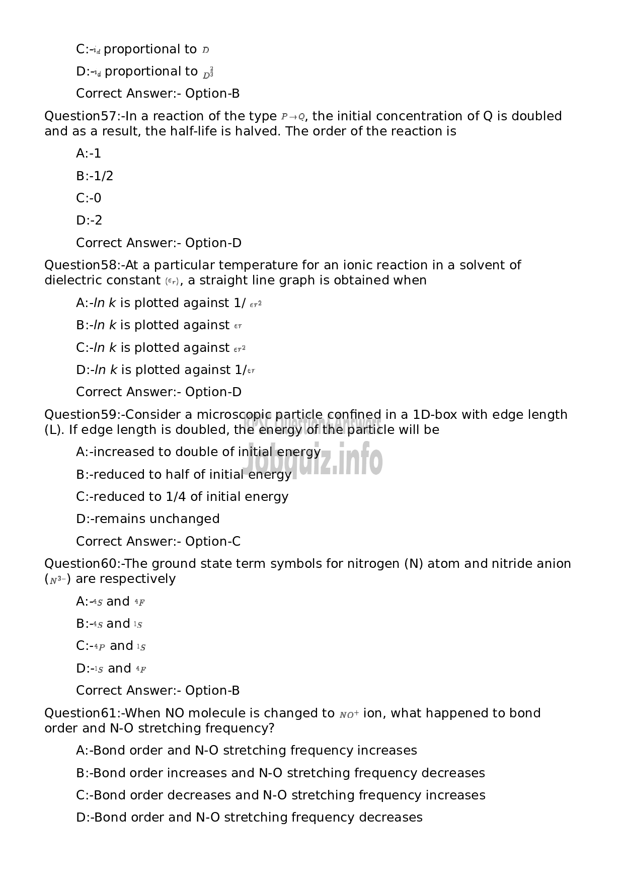 Kerala PSC Question Paper - Higher Secondary School Teacher Chemistry (SR for ST)-12