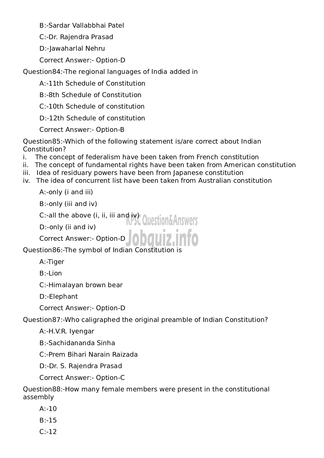 Kerala PSC Question Paper - Higher Secondary School Teacher Chemistry (SR for ST)-17