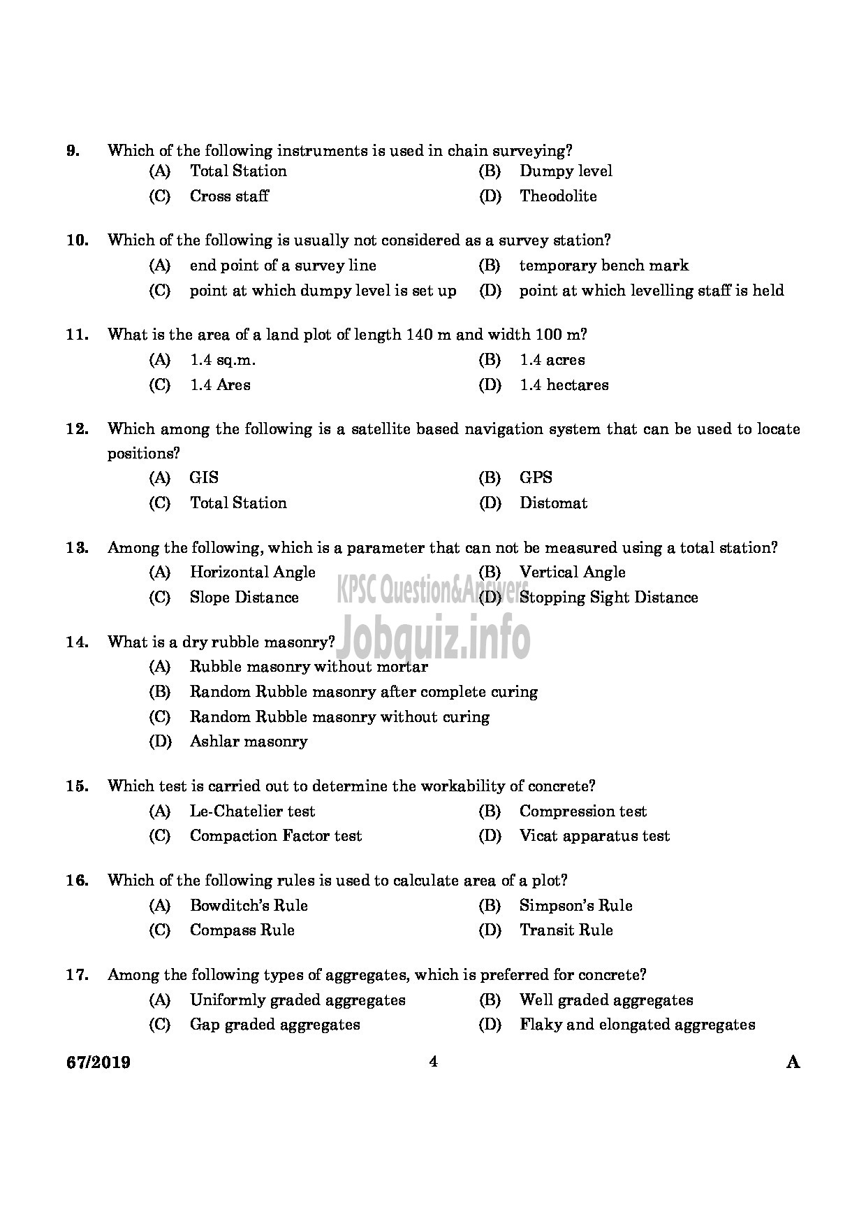 Kerala PSC Question Paper - Industries Extension Officer Industries And Commerce English -2