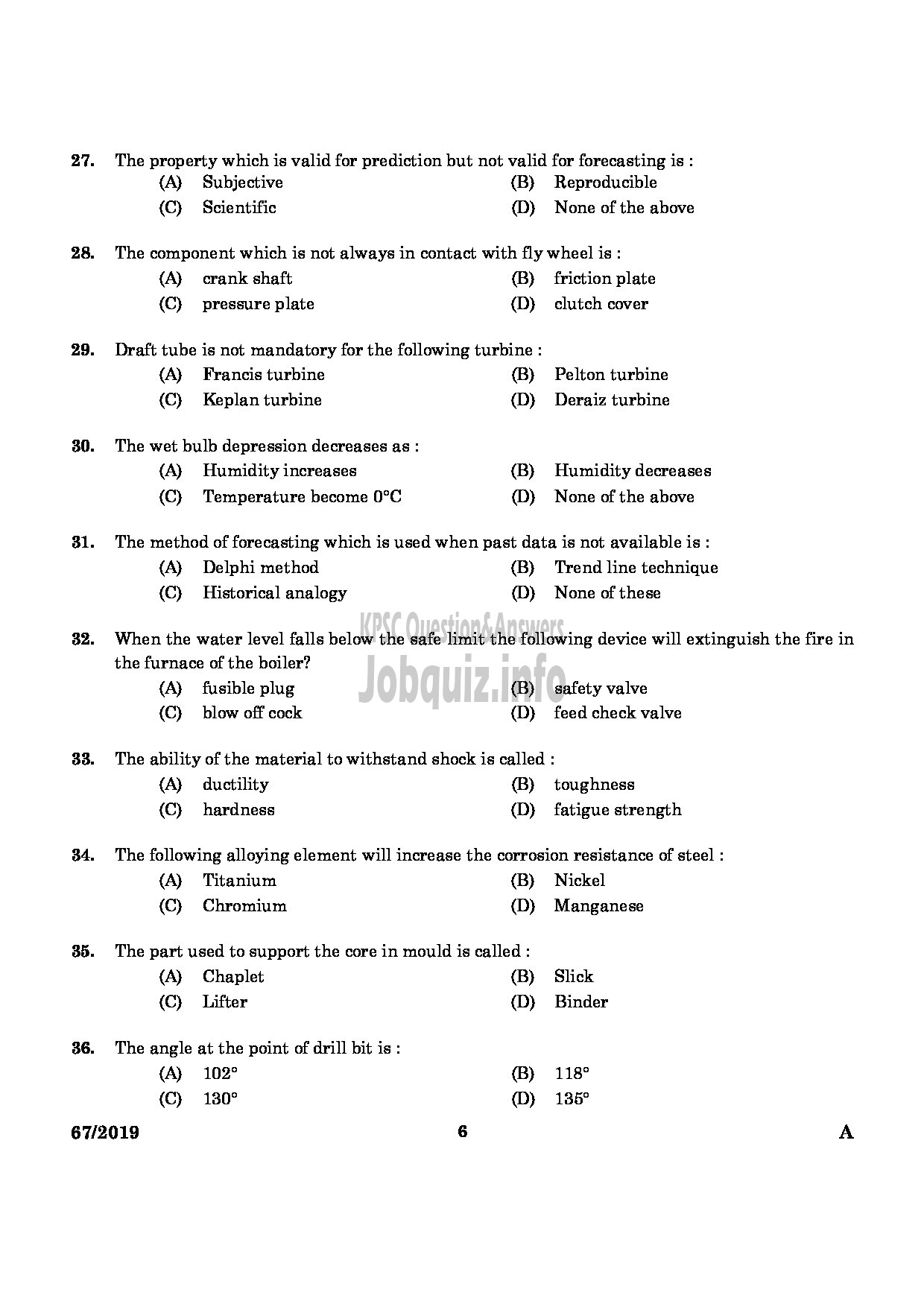 Kerala PSC Question Paper - Industries Extension Officer Industries And Commerce English -4