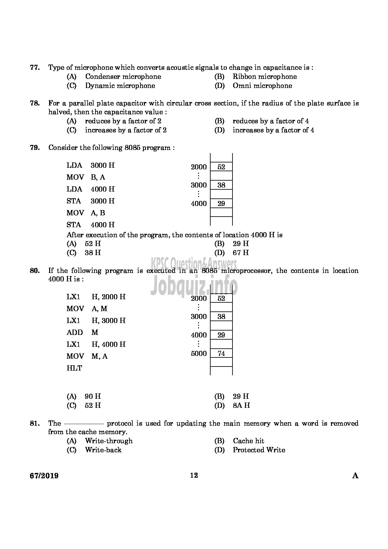 Kerala PSC Question Paper - Industries Extension Officer Industries And Commerce English -10