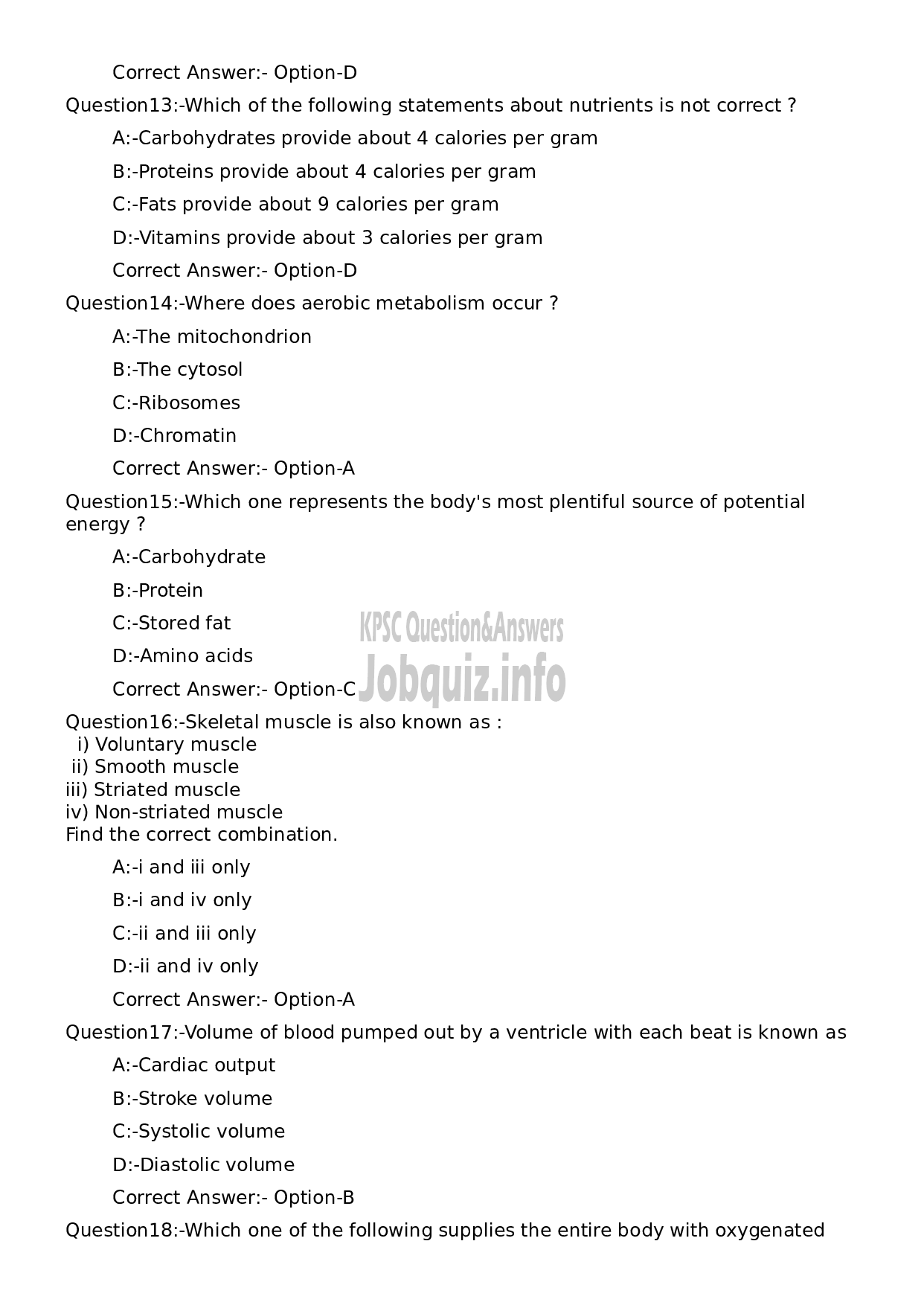 Kerala PSC Question Paper - Instructor in Physical Education-4