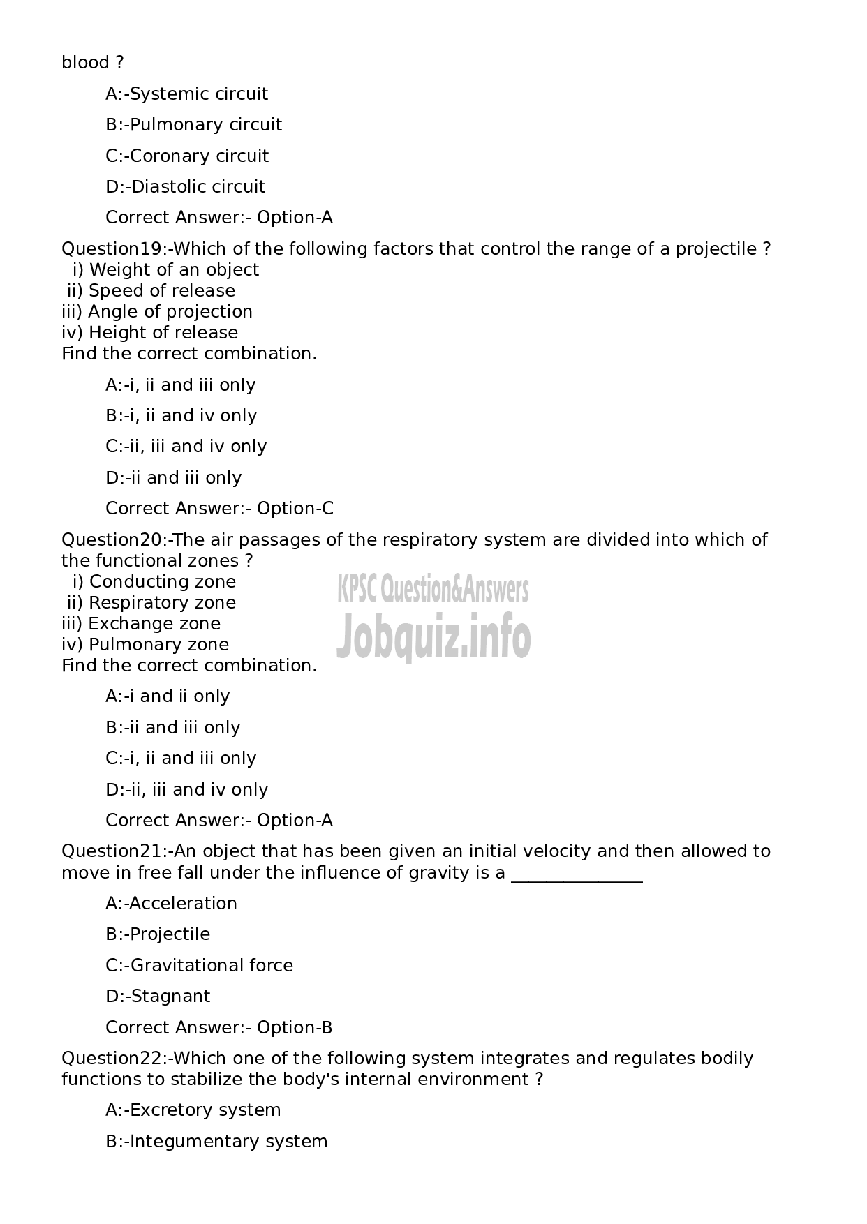 Kerala PSC Question Paper - Instructor in Physical Education-5