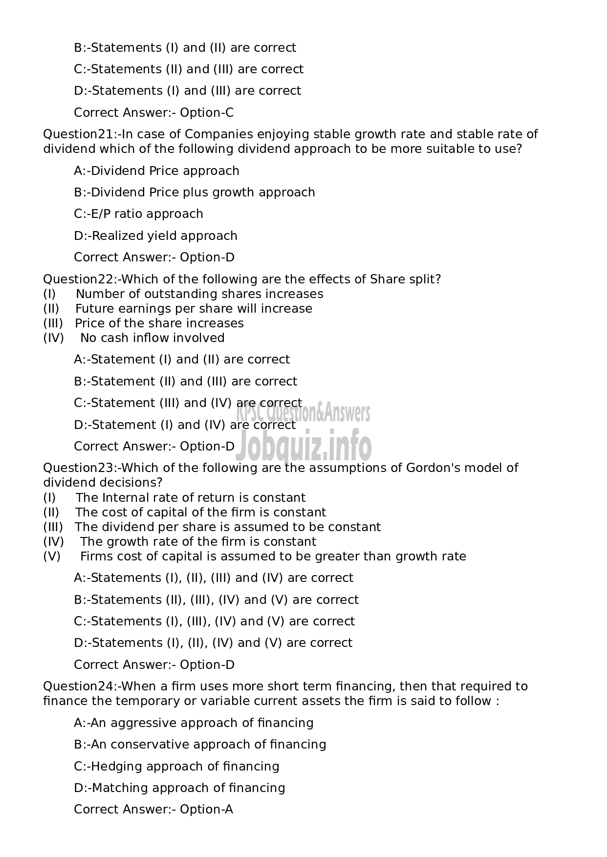 Kerala PSC Question Paper - Internal Auditor-6