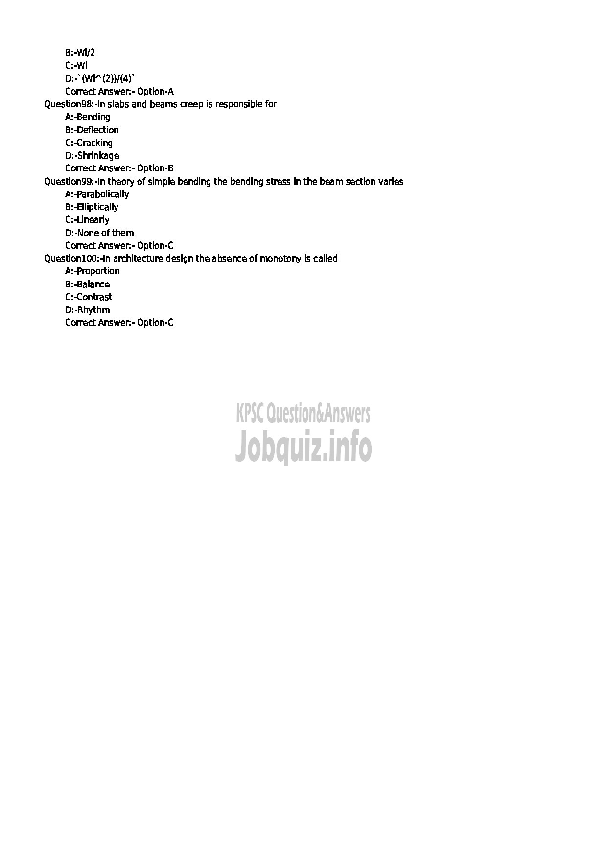 Kerala PSC Question Paper - JUNIOR INSTRUCTOR TECHNICAL POWER ELECTRONICS SYSTEM INDUSTRIAL TRAINING-11