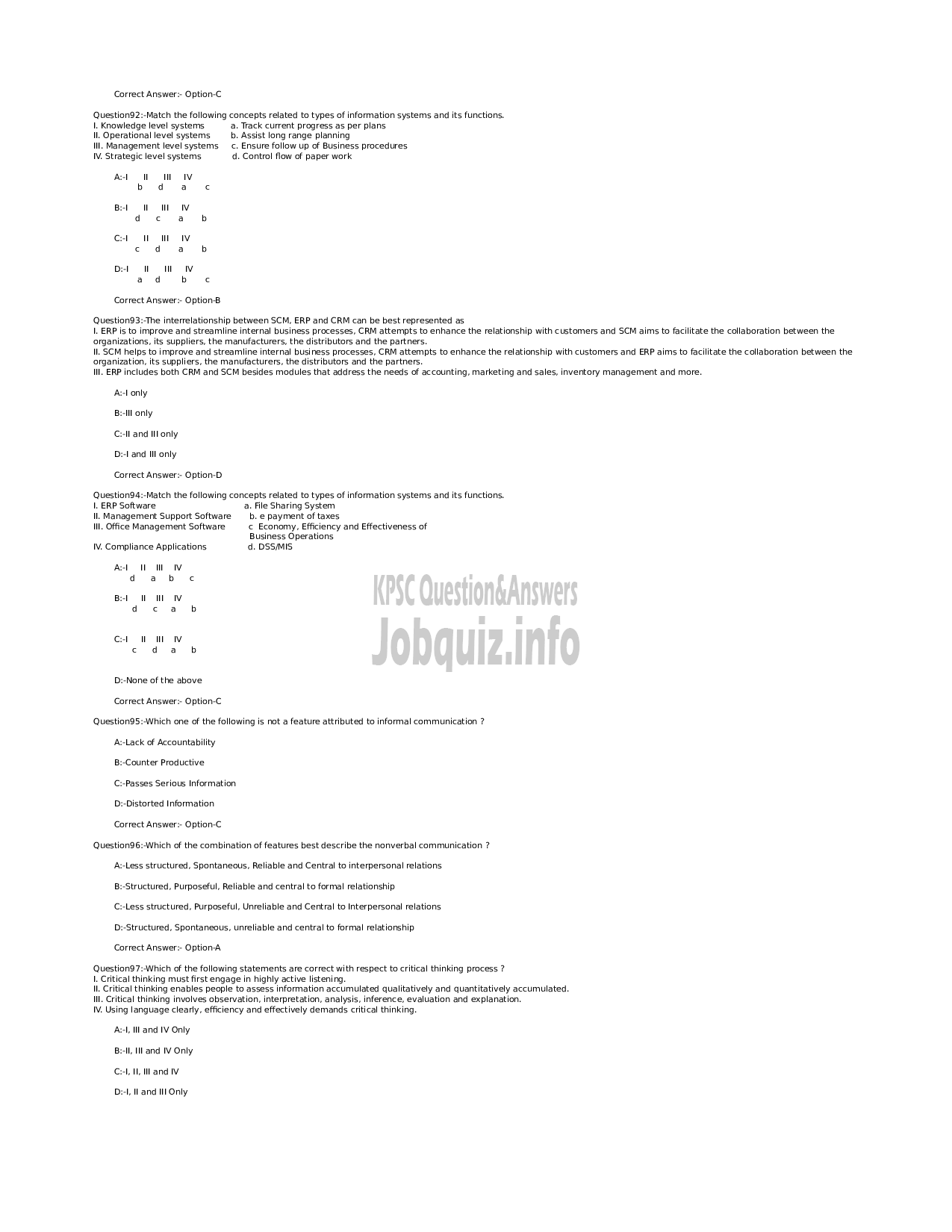 Kerala PSC Question Paper - Junior Manager (Accounts) - Kerala State Civil Supplies Corporation Ltd-13
