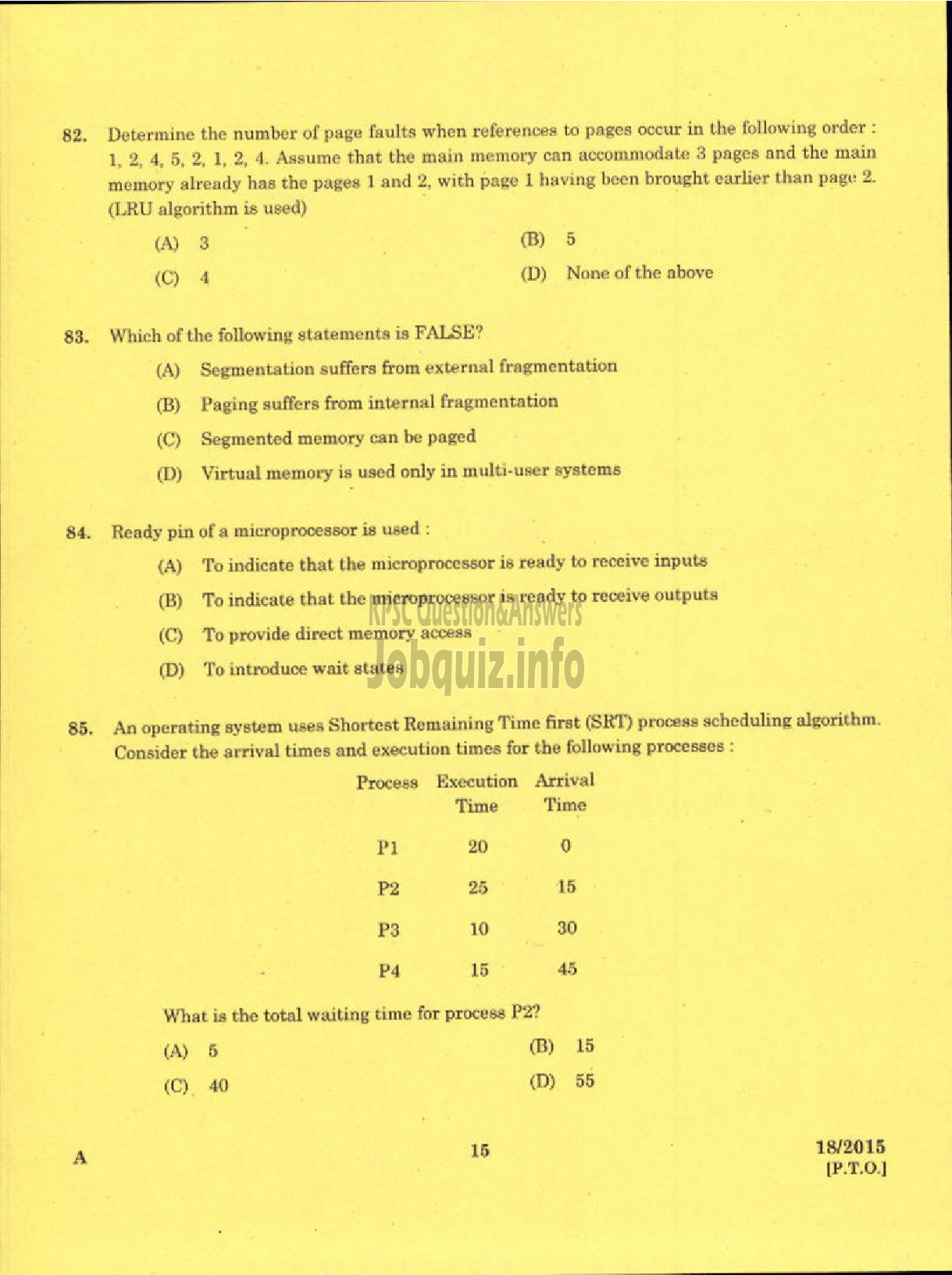 Kerala PSC Question Paper - LR IN INFORMATION TECHNOLOGY POLYTECHNICS KERALA TECHNICAL EDUCATION-13