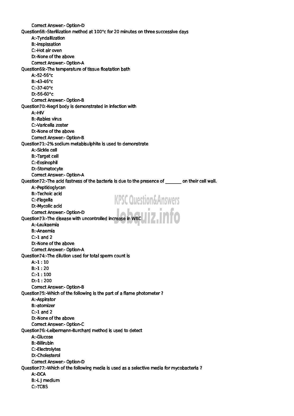 Kerala PSC Question Paper - MEDIA MAKER DRUGS CONTROL-8