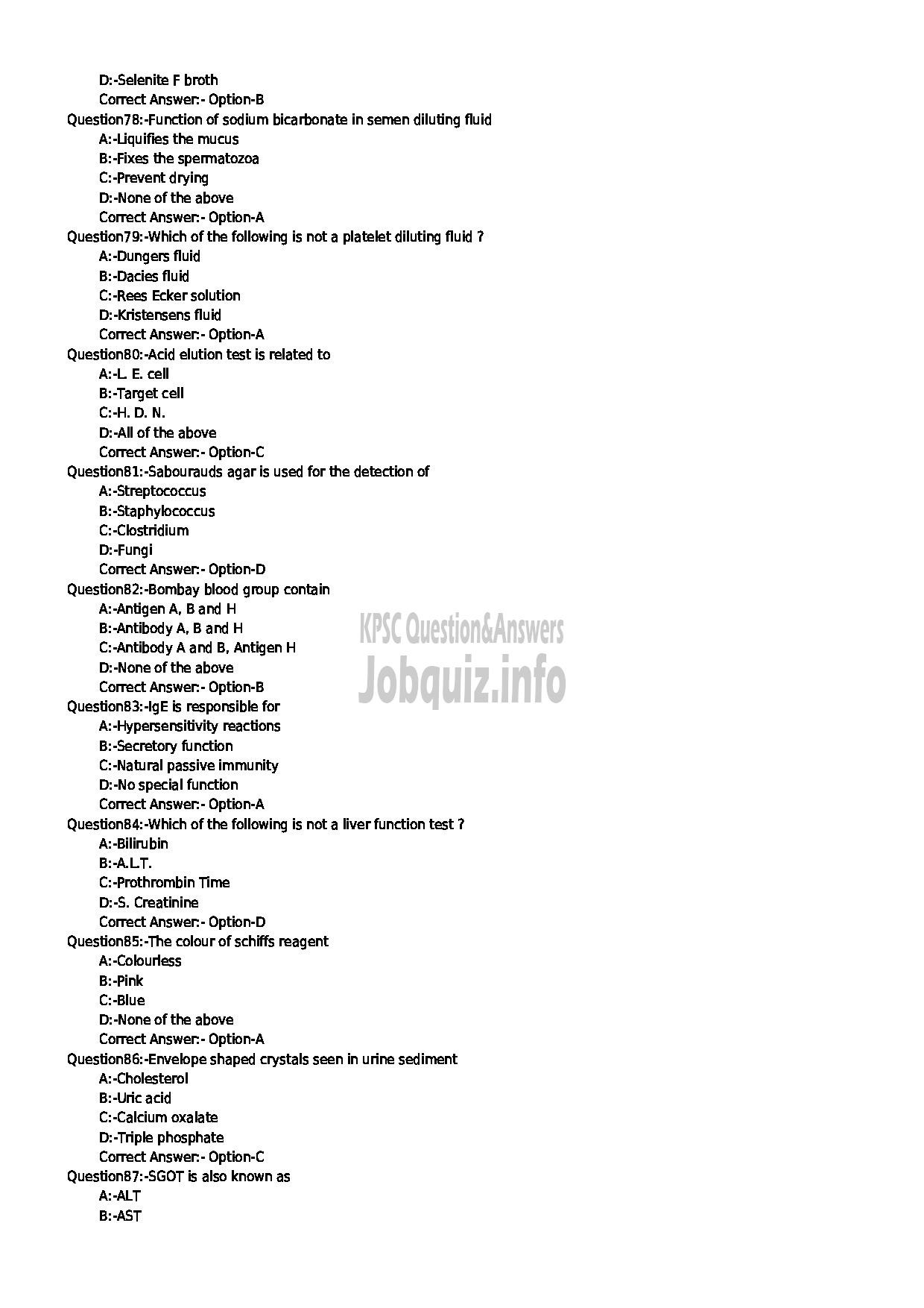 Kerala PSC Question Paper - MEDIA MAKER DRUGS CONTROL-9