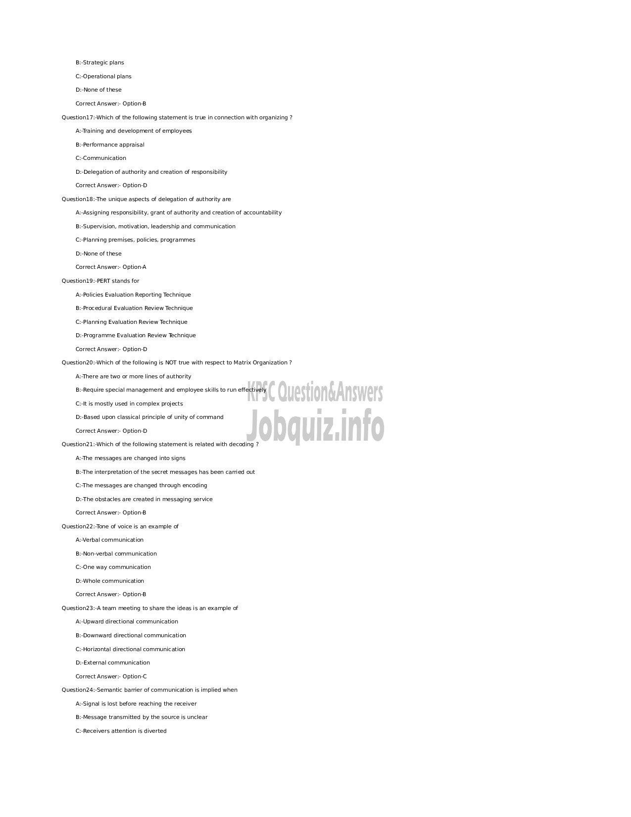 Kerala PSC Question Paper - Marketing Supervisor - Kerala State Poultry Development Corporation Ltd  -3