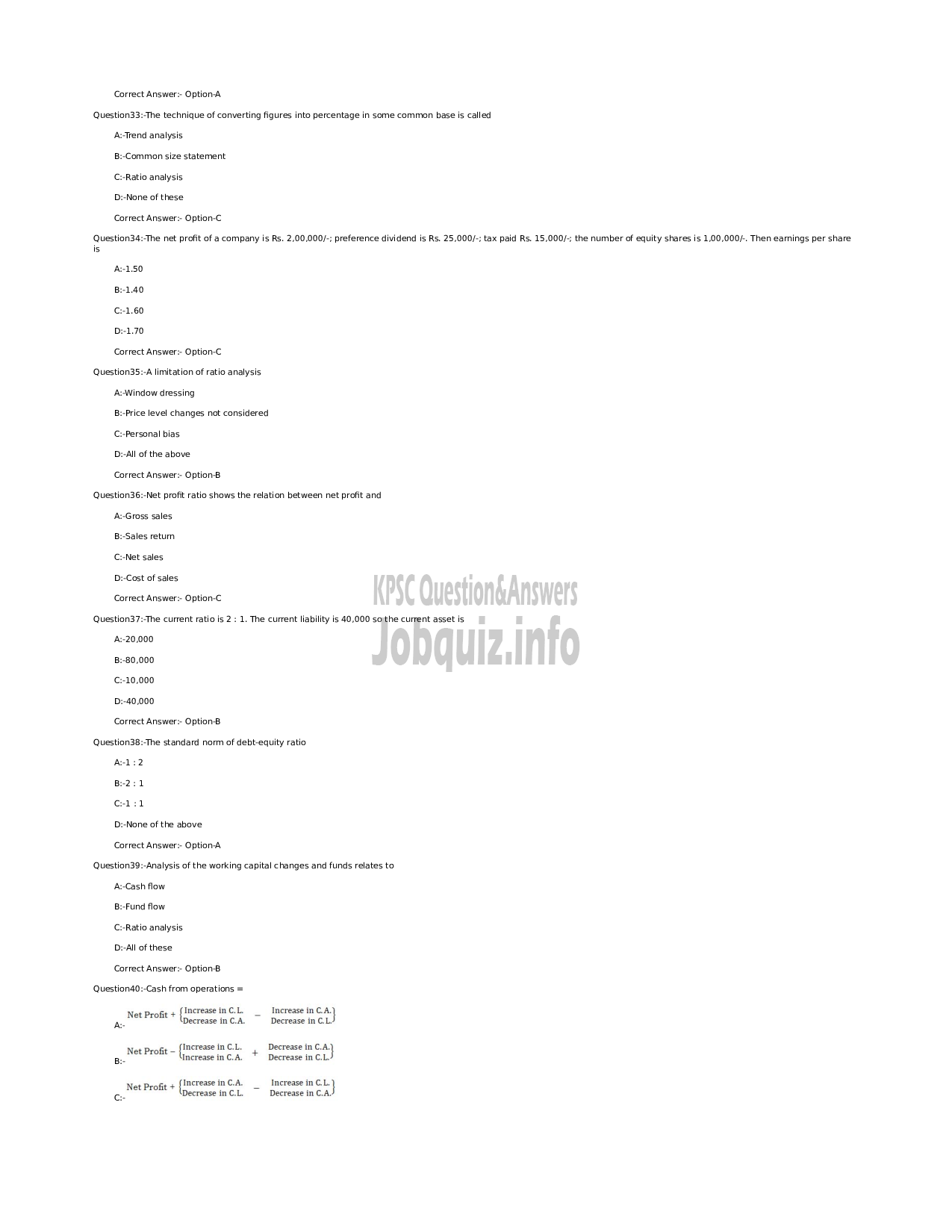 Kerala PSC Question Paper - Marketing Supervisor - Kerala State Poultry Development Corporation Ltd  -5
