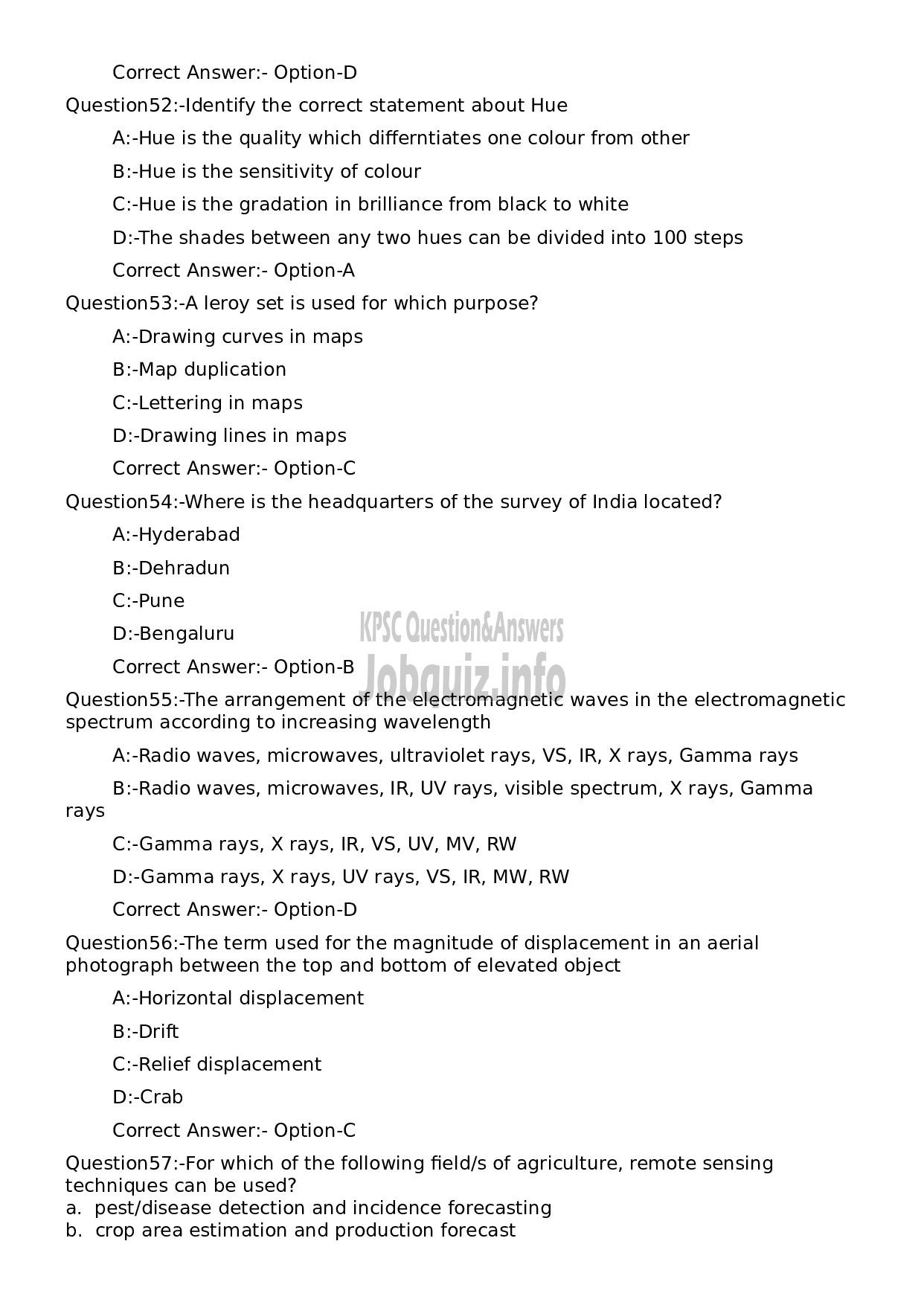 Kerala PSC Question Paper - Non Vocational Teacher Geography (Junior)-12