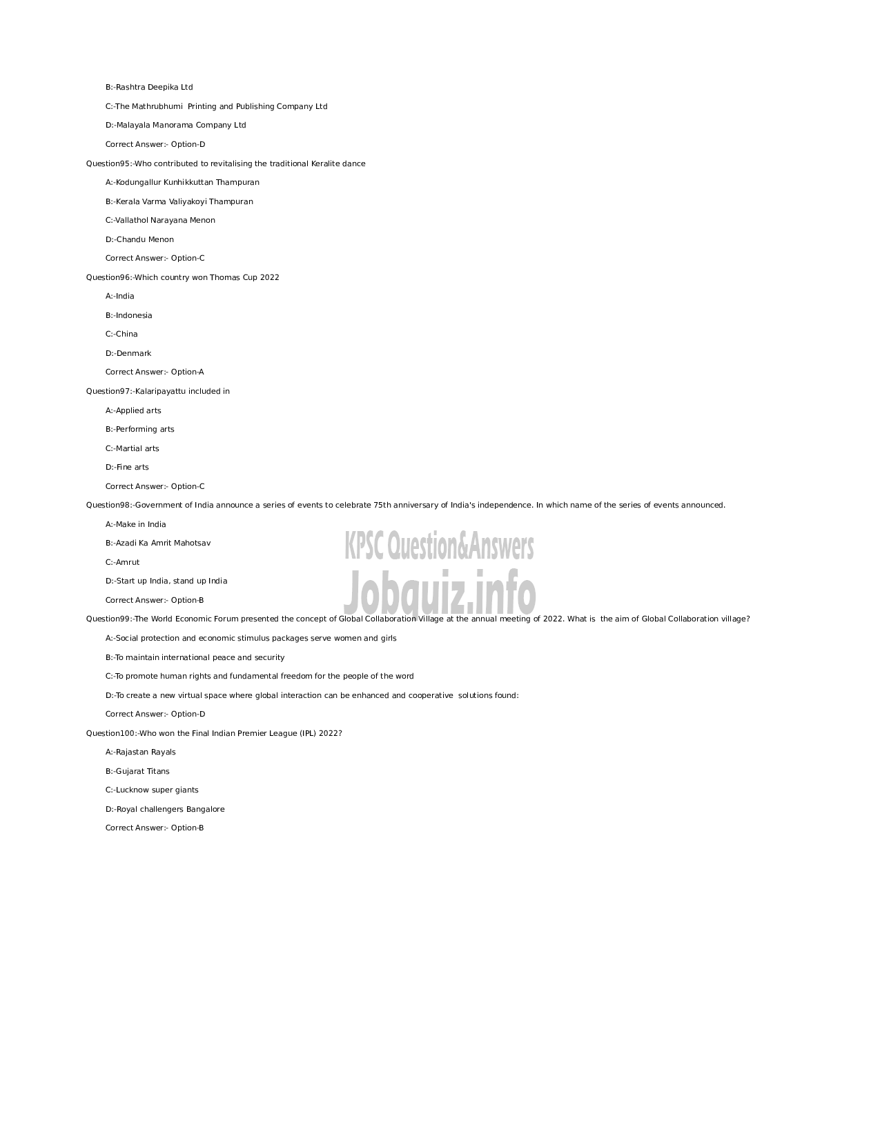 Kerala PSC Question Paper - Non Vocational Teacher in Physics (Senior) - Kerala Vocational Higher Secondary Education -15