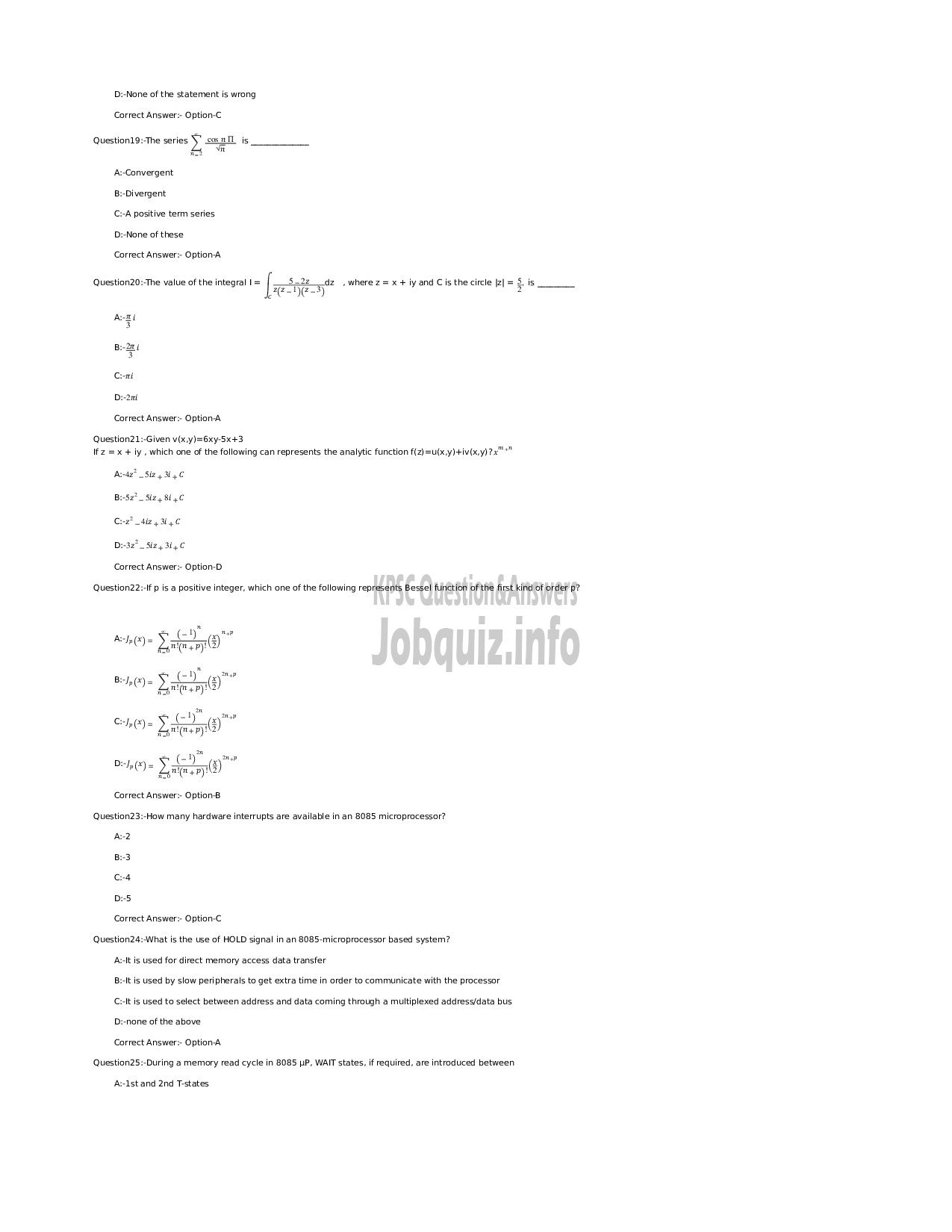 Kerala PSC Question Paper - Non Vocational Teacher in Physics (Senior) - Kerala Vocational Higher Secondary Education -4
