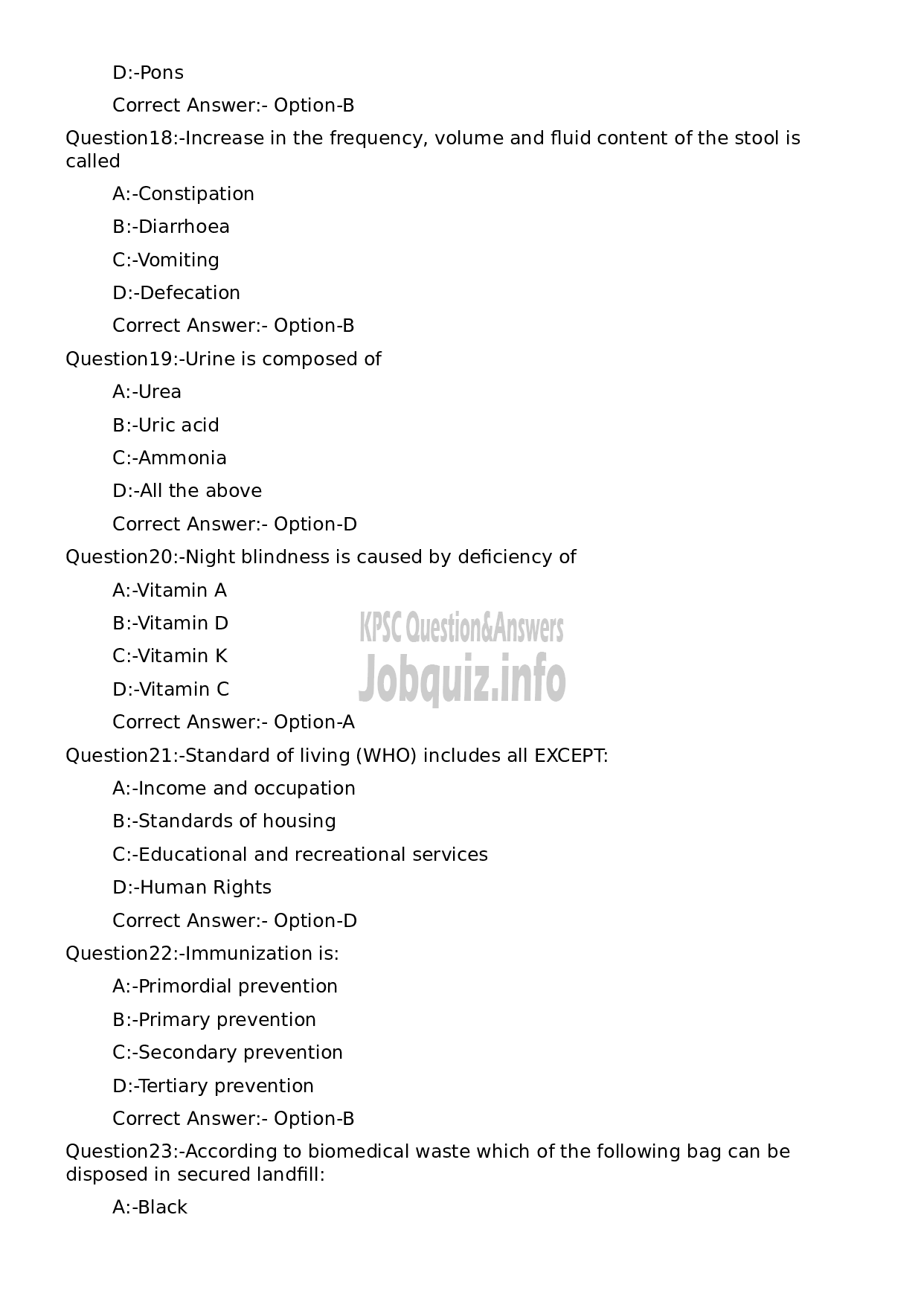 Kerala PSC Question Paper - Pharmacist Grade II (Homoeo)-4