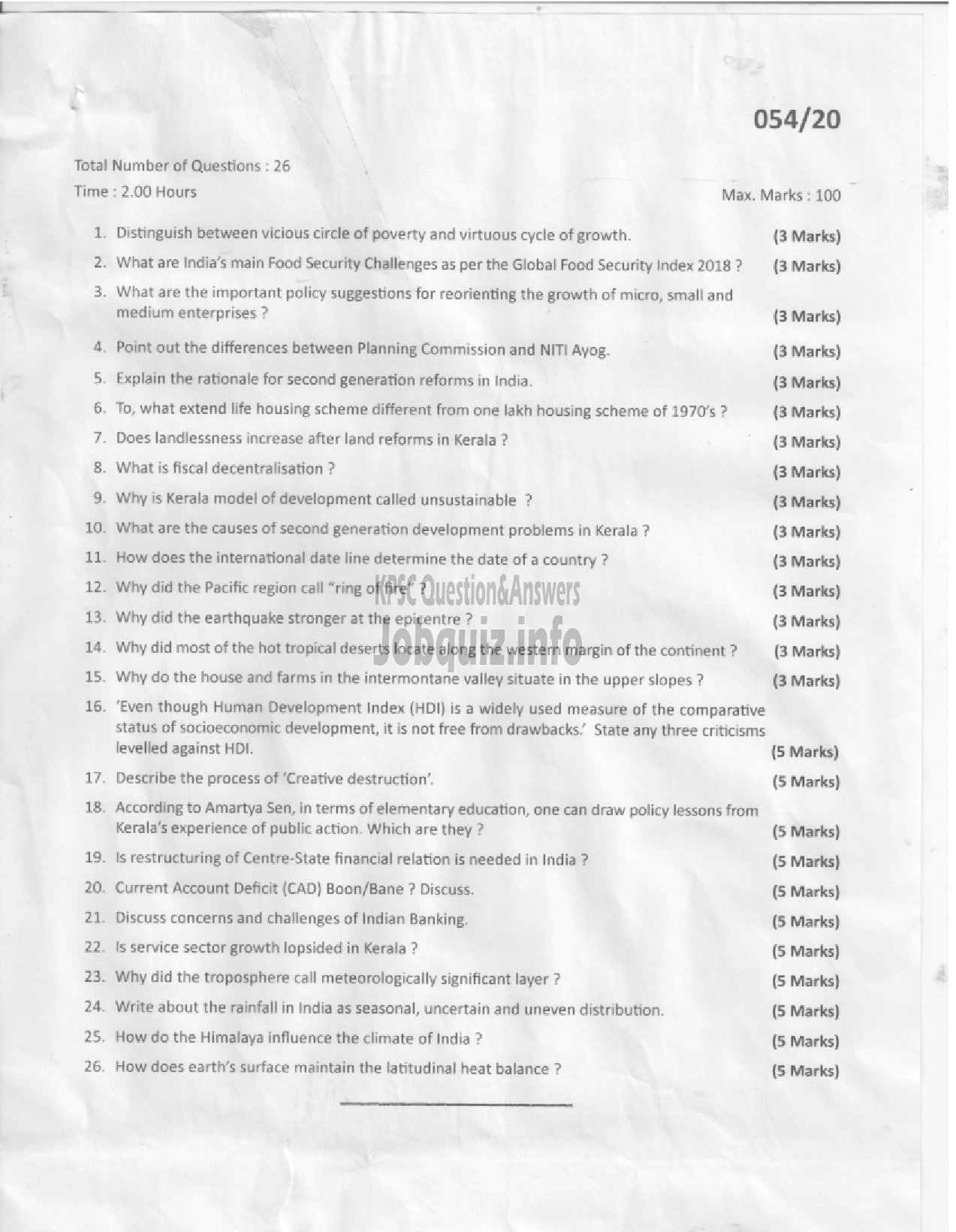 question-paper-kas-main-part-i-ii-and-iii-page-0-kerala-psc