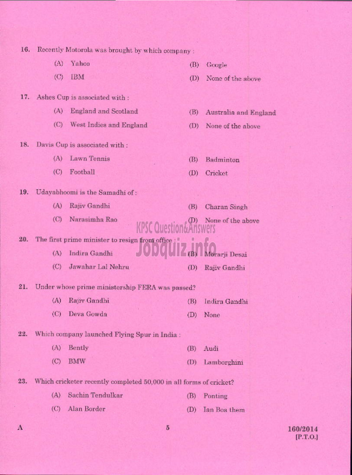 Kerala PSC Question Paper - REPORTER GRADE II ENGLISH LEGISLATURE SECRETARIAT-3