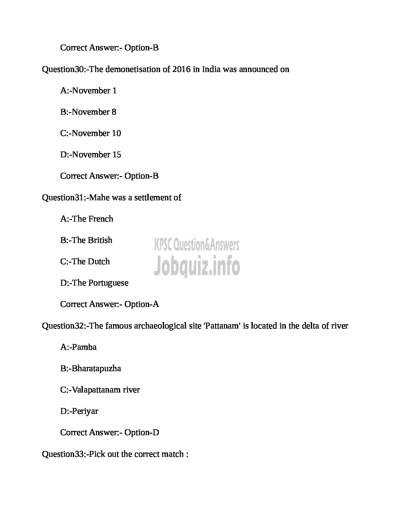 Kerala PSC Question Paper - REPORTER GR II (MALAYALAM) ELIMINATION TEST LEGISLATURE SECRETARIAT-10