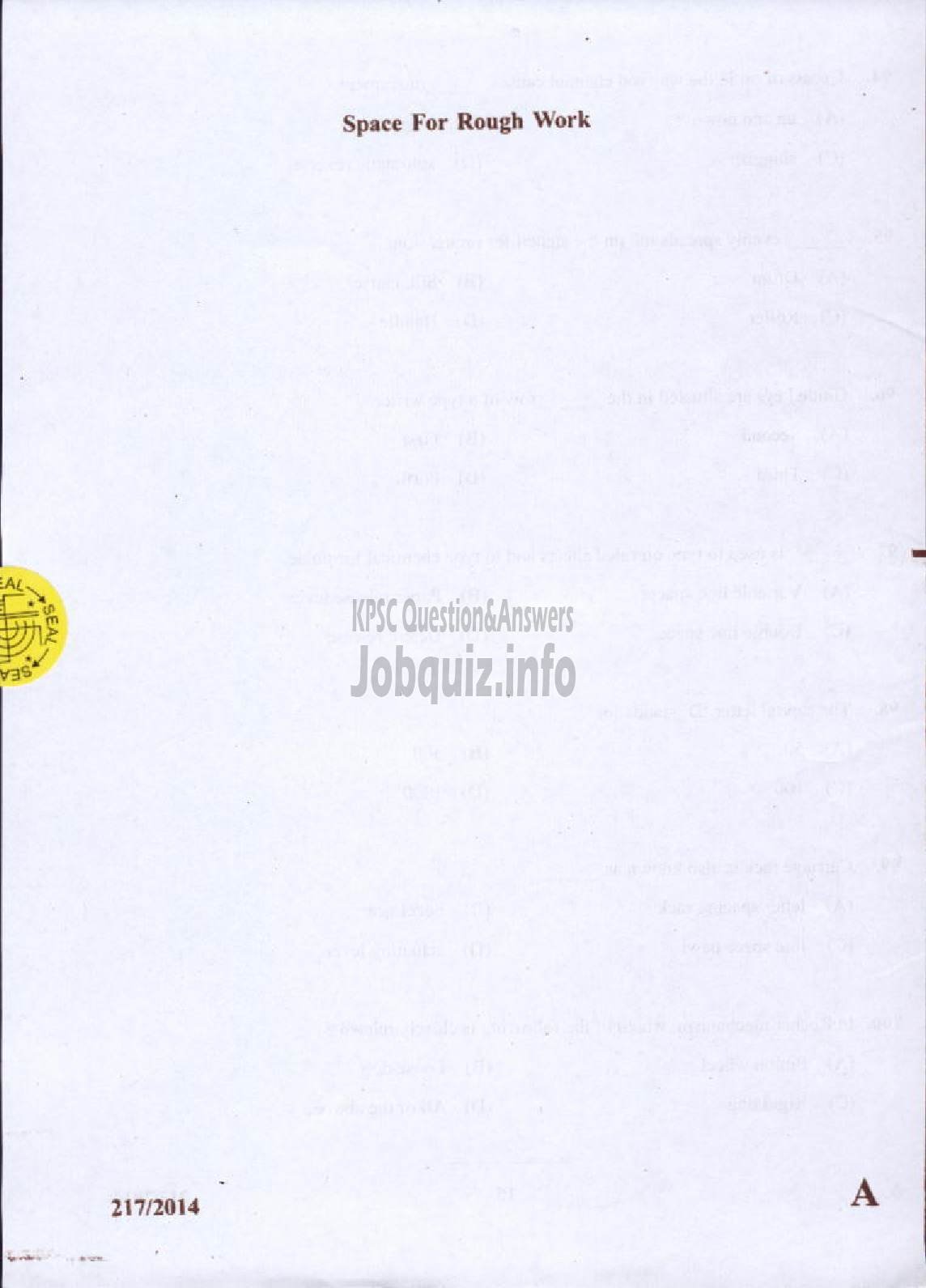 Kerala PSC Question Paper - STENOGRAPHER KERALA STATE DRUGS AND PHARMACEUTICALS LTD-16