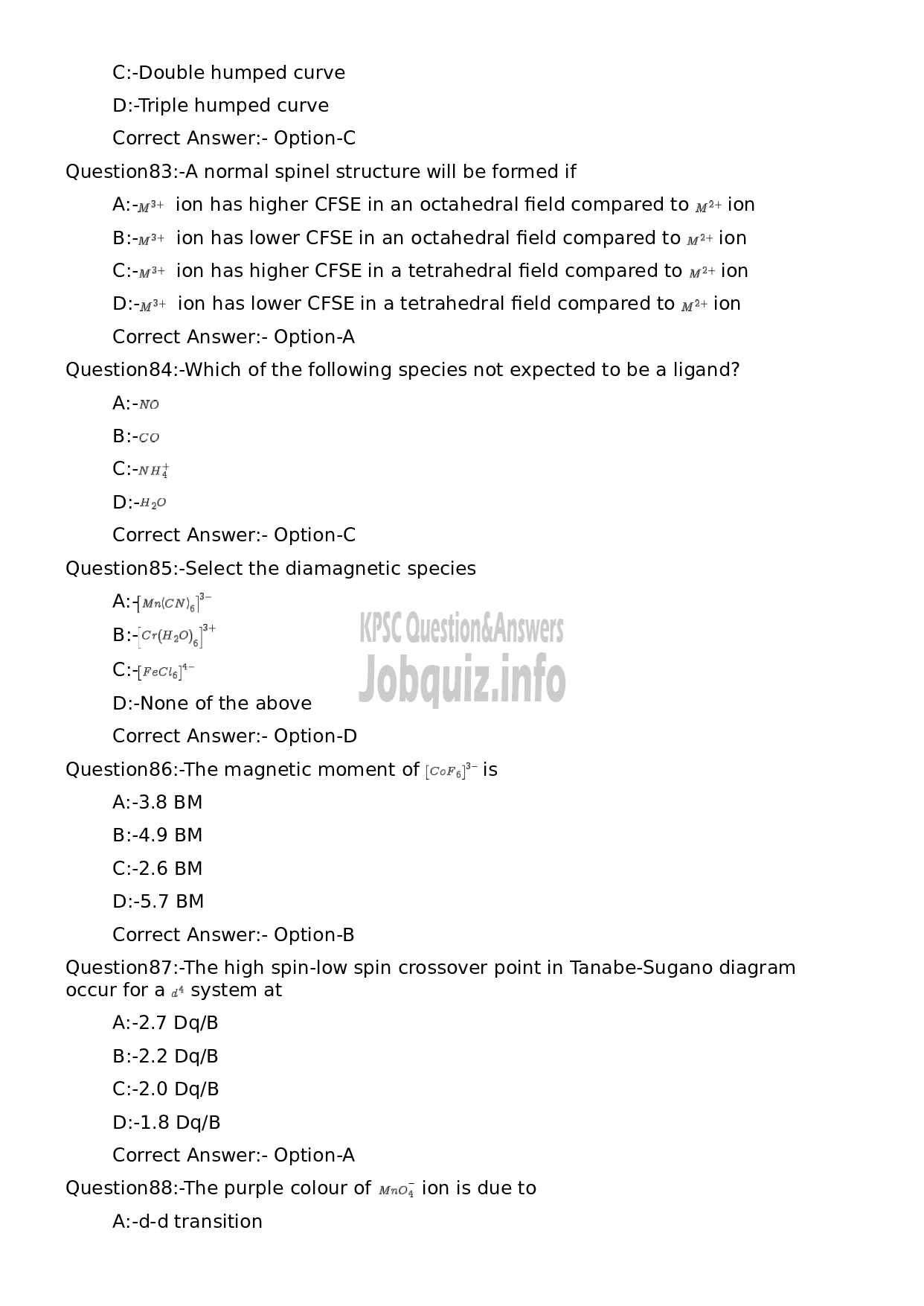 Kerala PSC Question Paper - Scientific Assistant-17