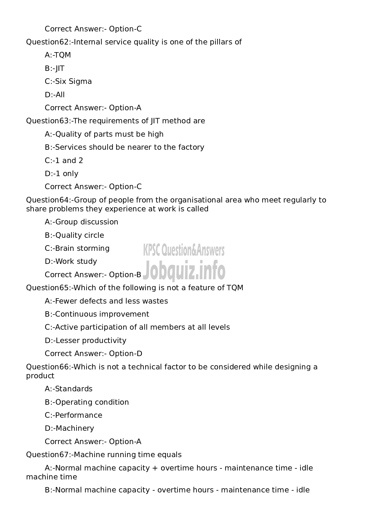 Kerala PSC Question Paper - Stores/ Purchase Officer-14