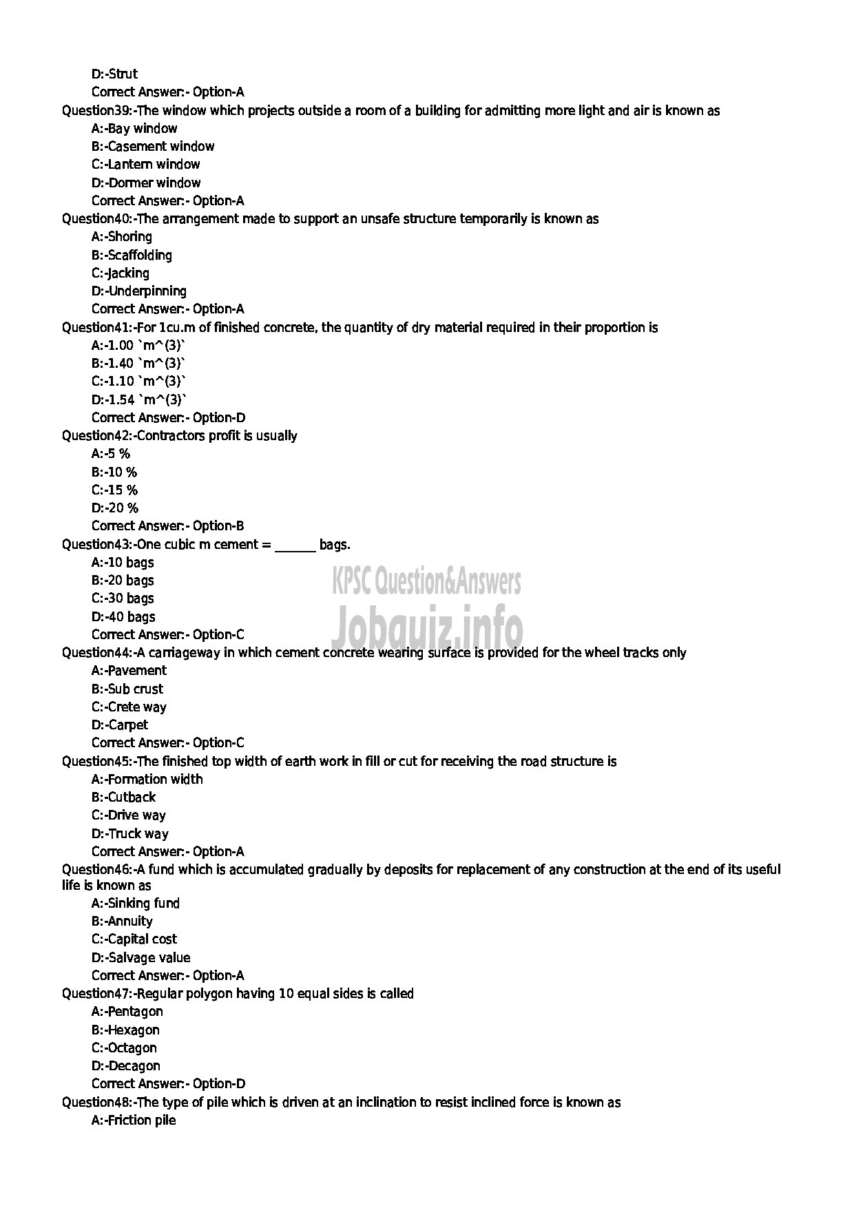 Kerala PSC Question Paper - TRACER SR FOR ST TOWN AND COUNTRY PLANNING-5