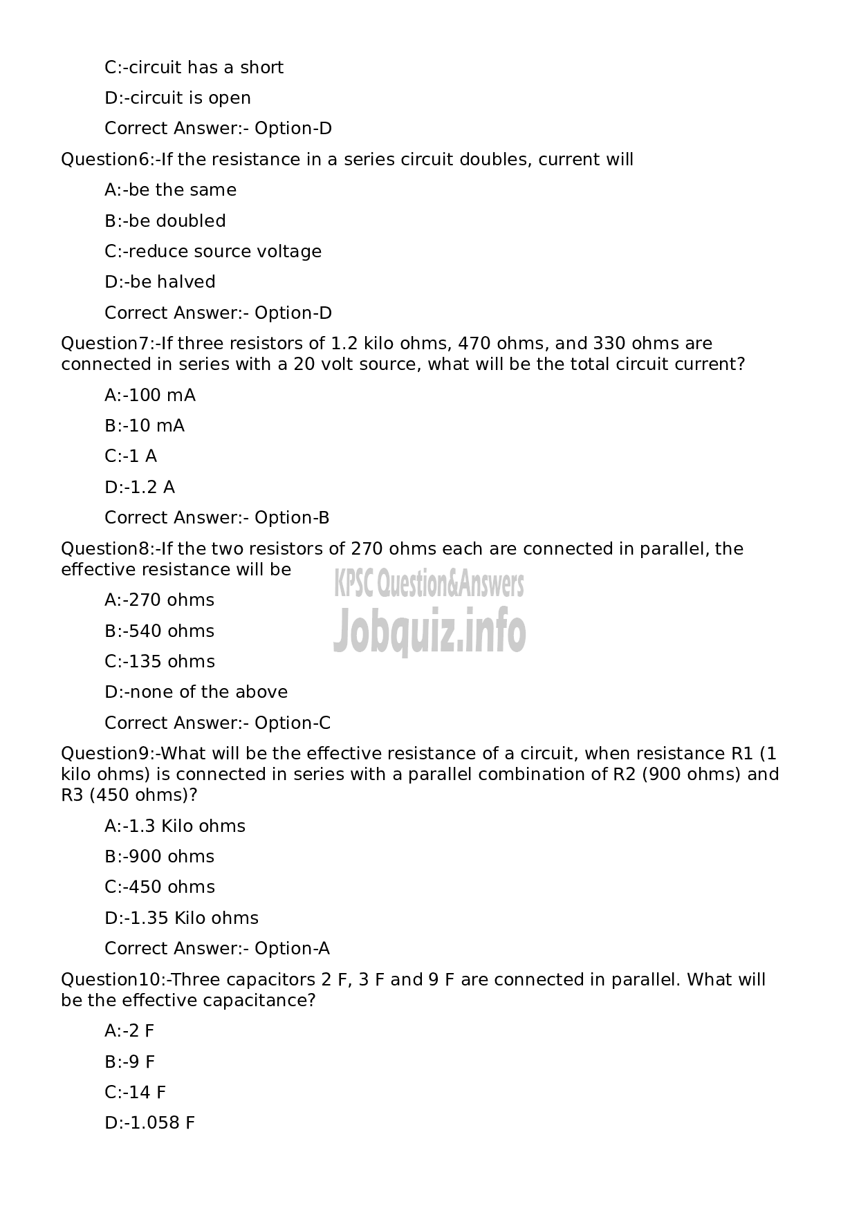 Kerala PSC Question Paper - Tradesman- Information Technology-2