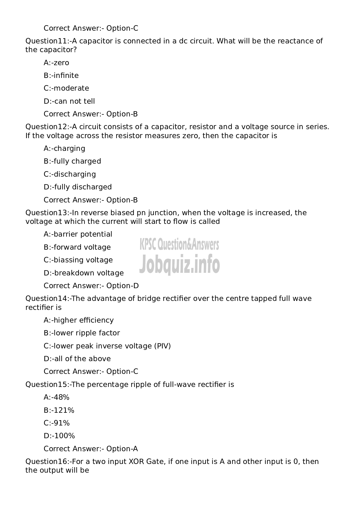 Kerala PSC Question Paper - Tradesman- Information Technology-3