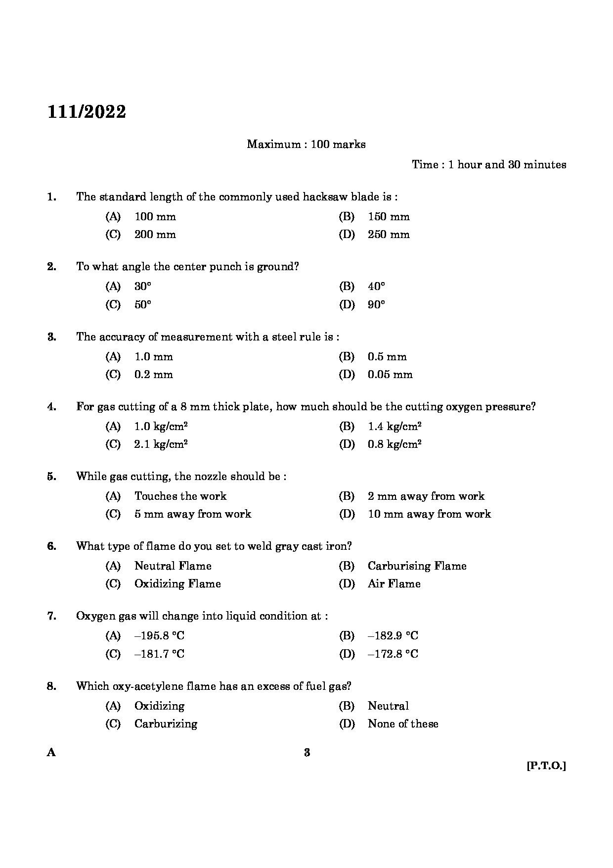 Kerala PSC Answer Key - Full Time Junior Language Teacher Sanskrit - Education Kerala PSC Answer Key - Full Time Junior Language Teacher Sanskrit - Education